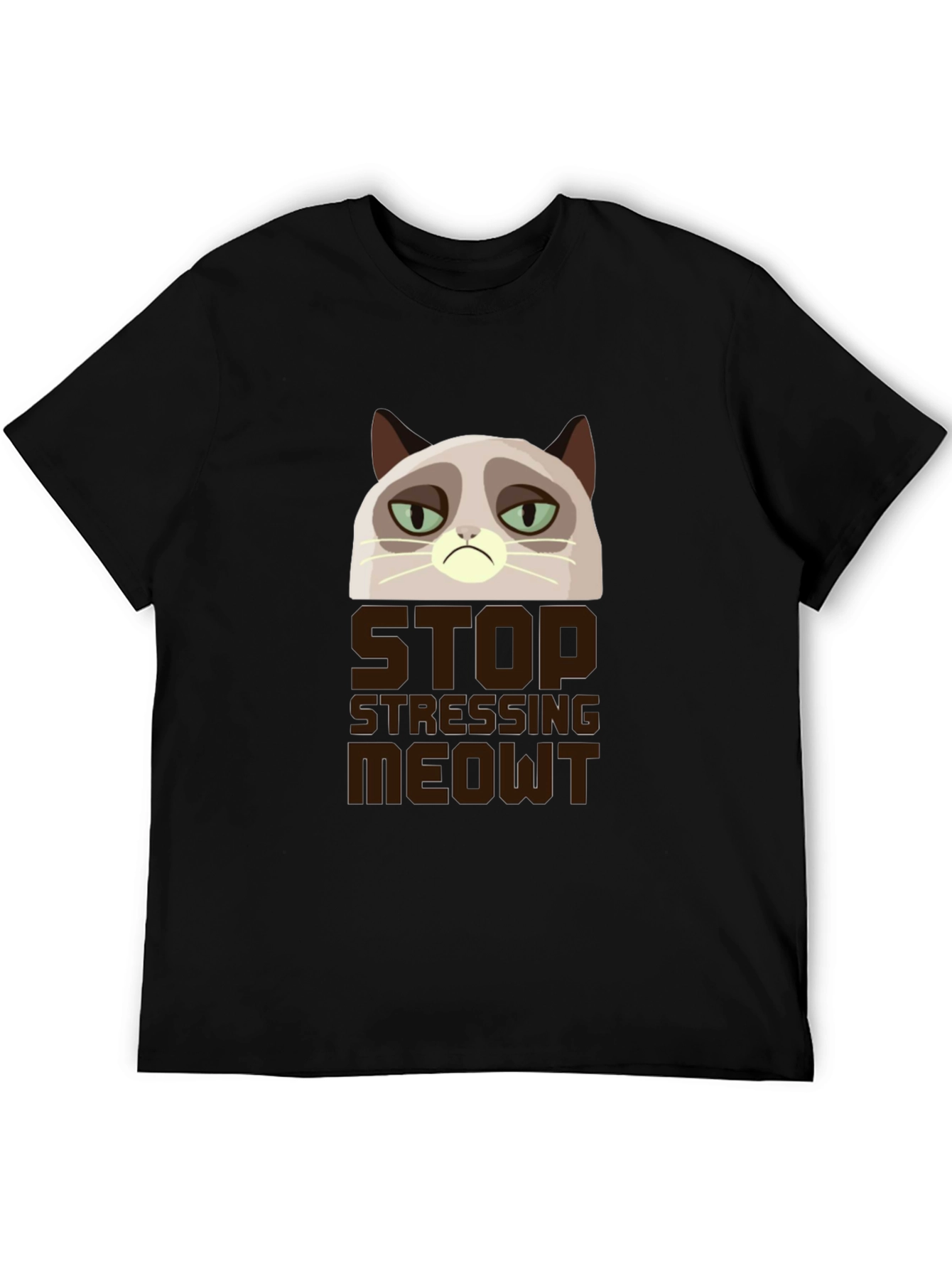Grumpy Cat Stop Stressing Meowt T-Shirt