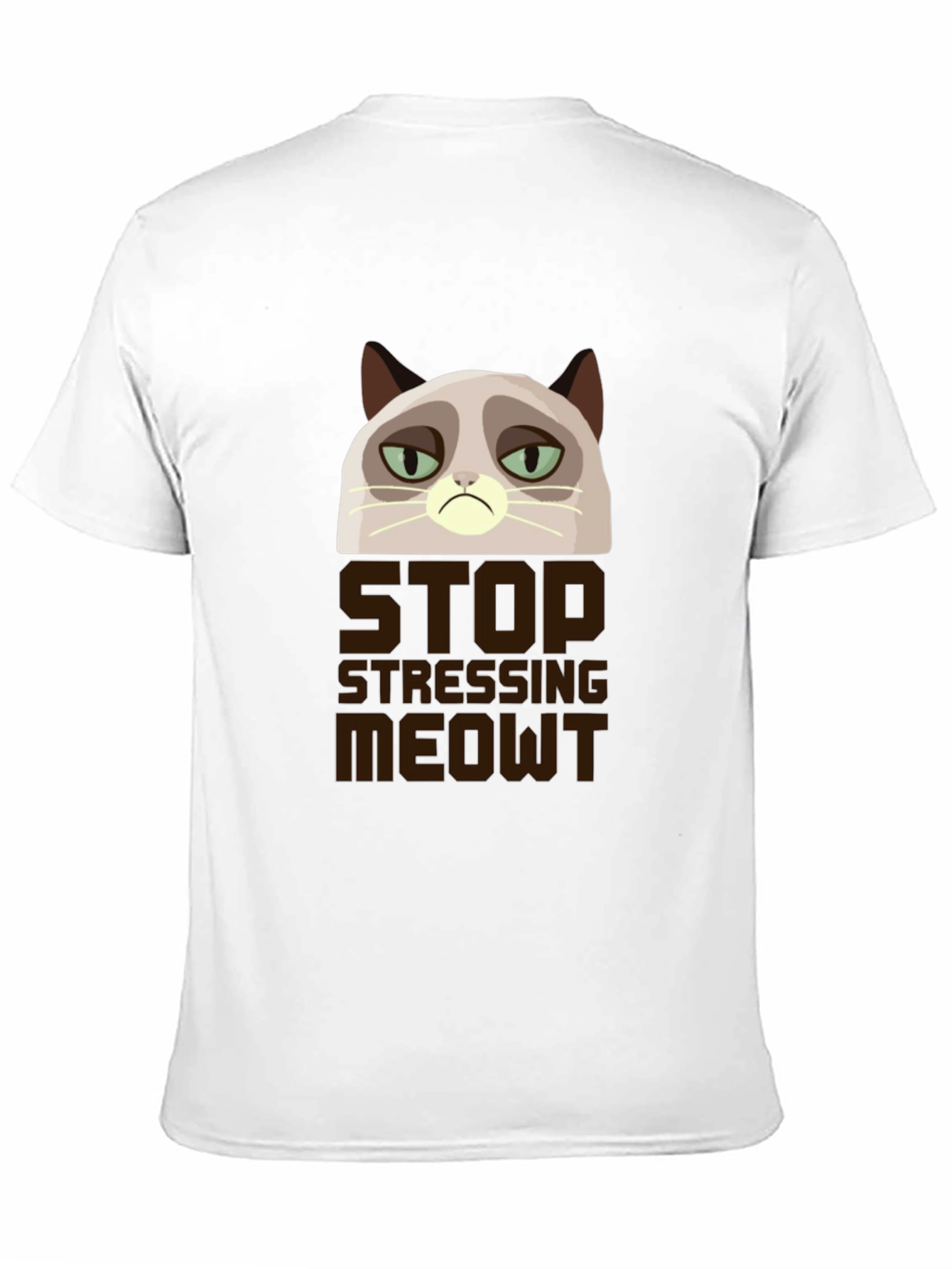 Grumpy Cat Stop Stressing Meowt T-Shirt