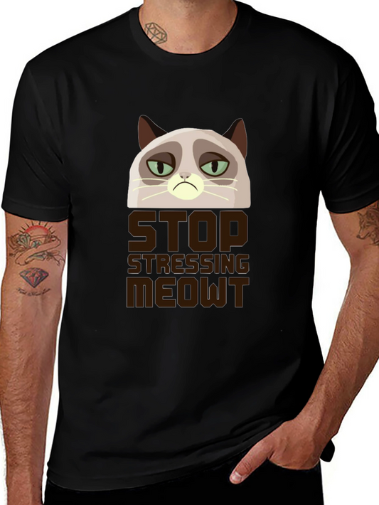 Grumpy Cat Stop Stressing Meowt T-Shirt