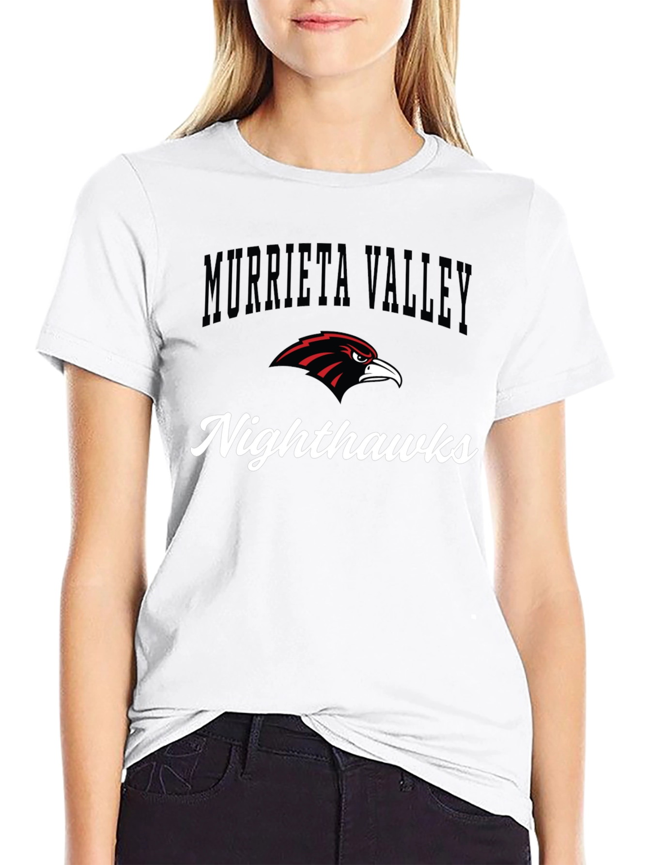 Murrieta Valley Nighthawks Black T-Shirt