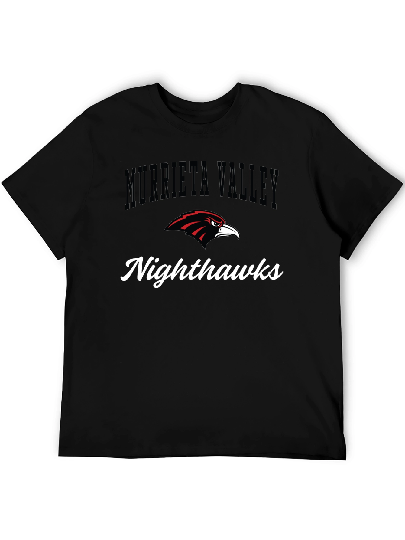Murrieta Valley Nighthawks Black T-Shirt