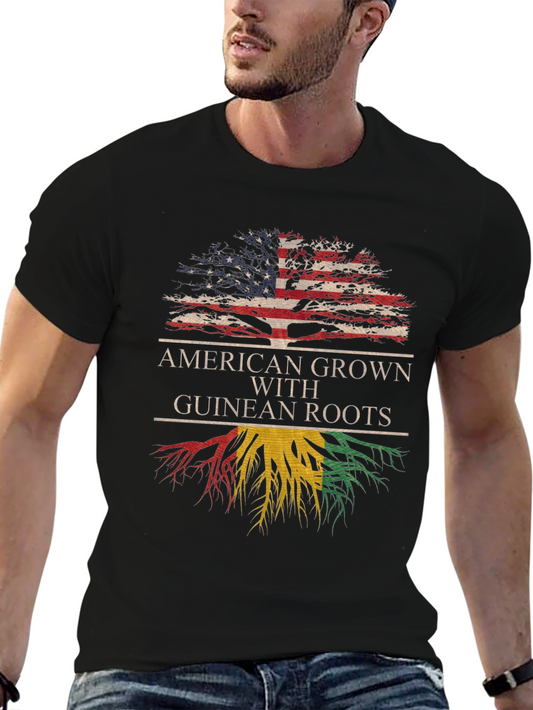 American Grown with Guinean Roots T-Shirt