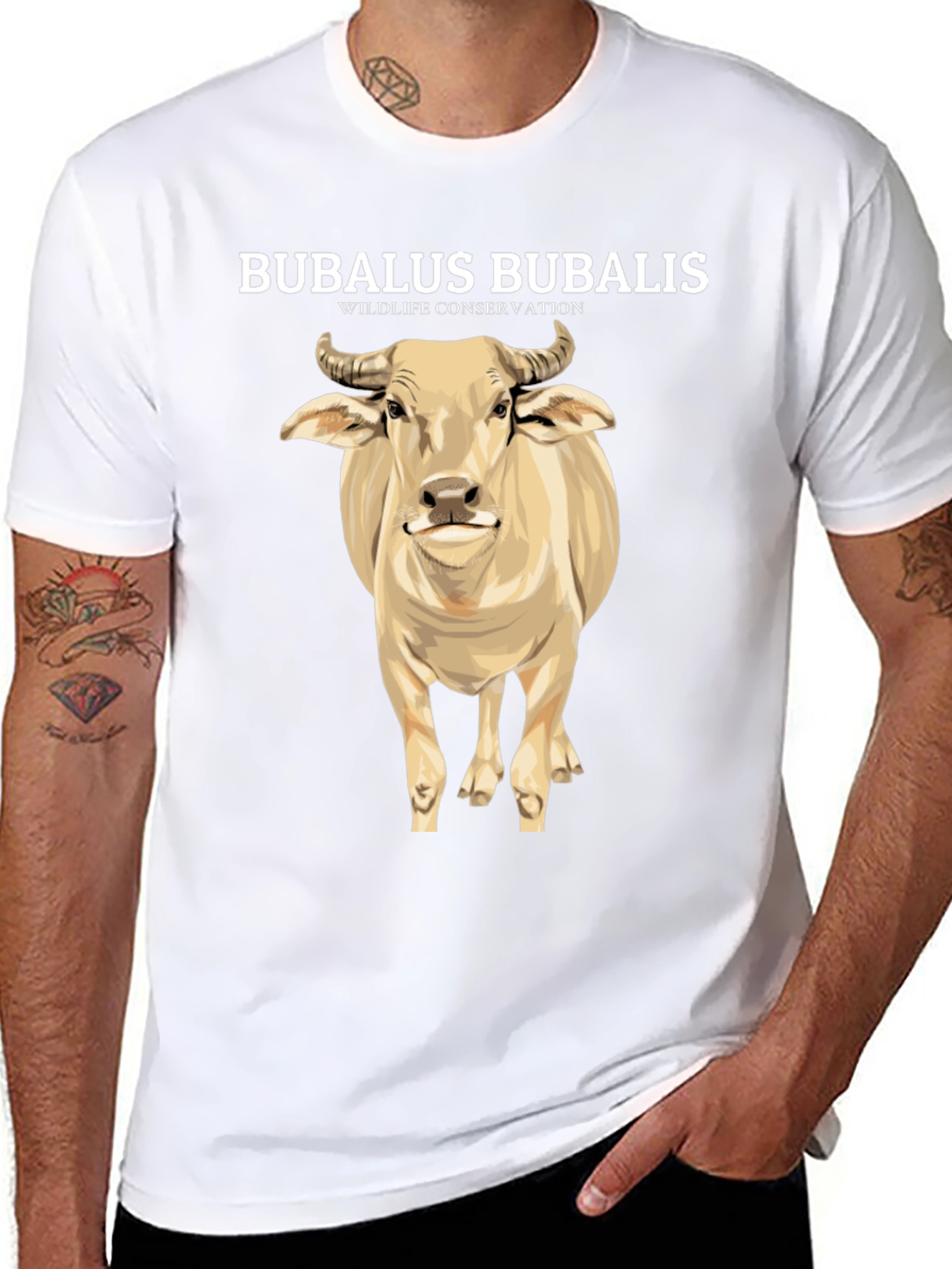 Bubalus Bubalis Wildlife Conservation T-Shirt