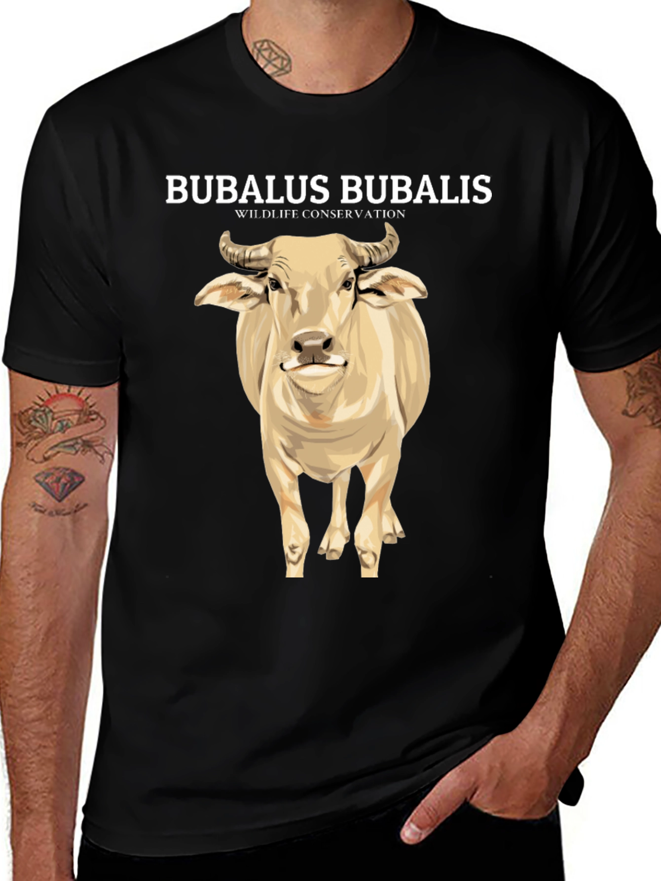 Bubalus Bubalis Wildlife Conservation T-Shirt