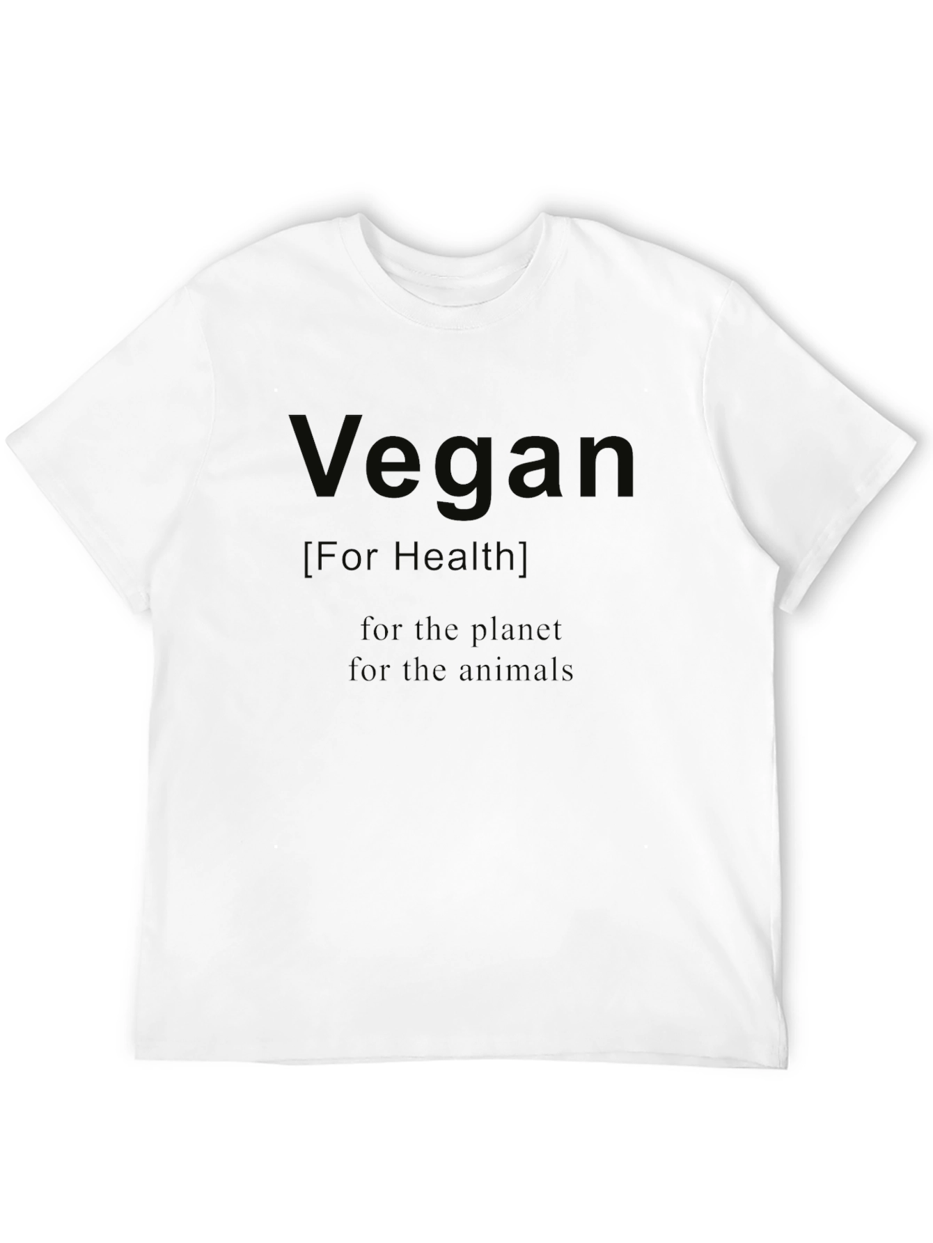 Vegan T-Shirt - For Health Planet Animals