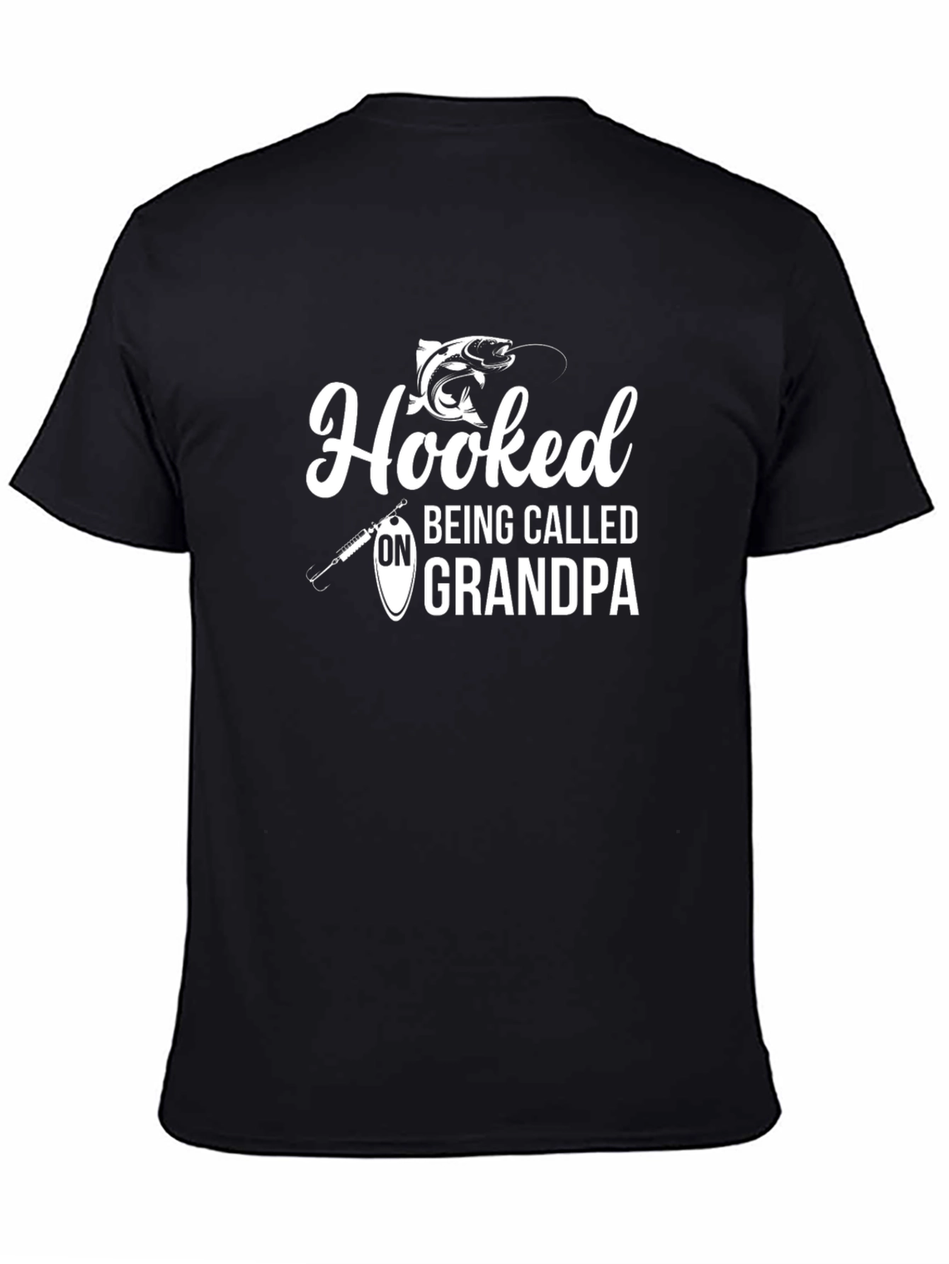 Hooked On Being Called Grandpa T-Shirt