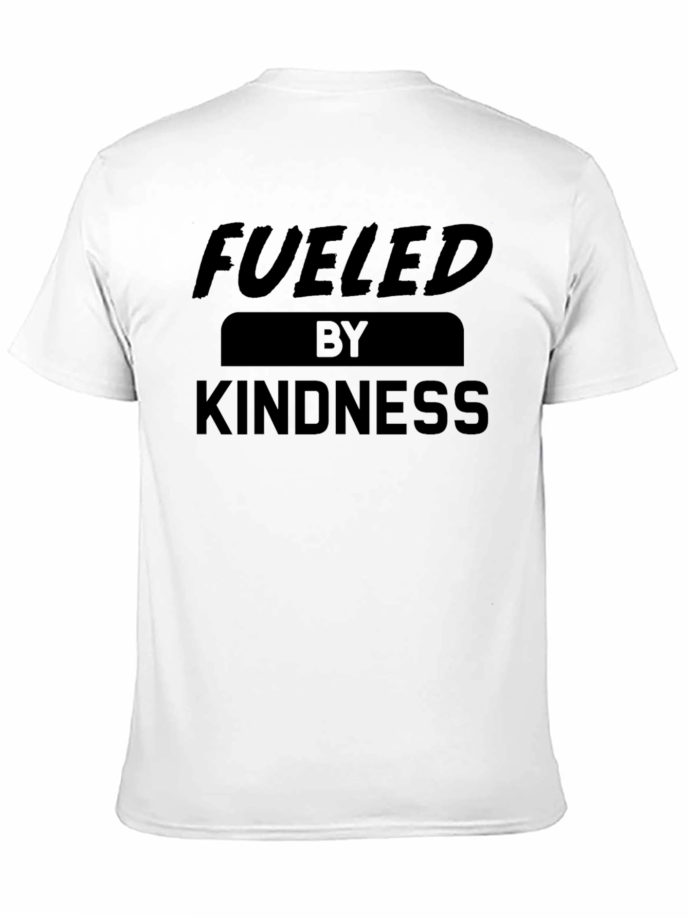Fueled by Kindness Black Graphic T-Shirt