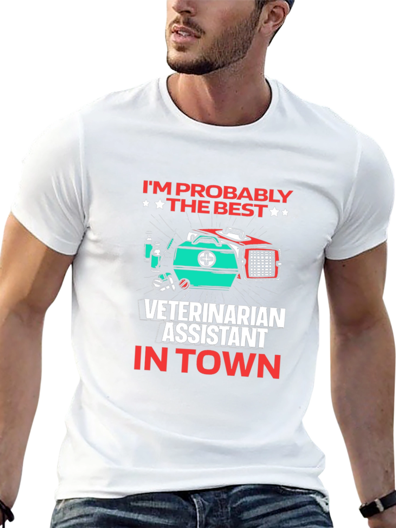 Veterinarian Assistant T-Shirt - Best in Town!