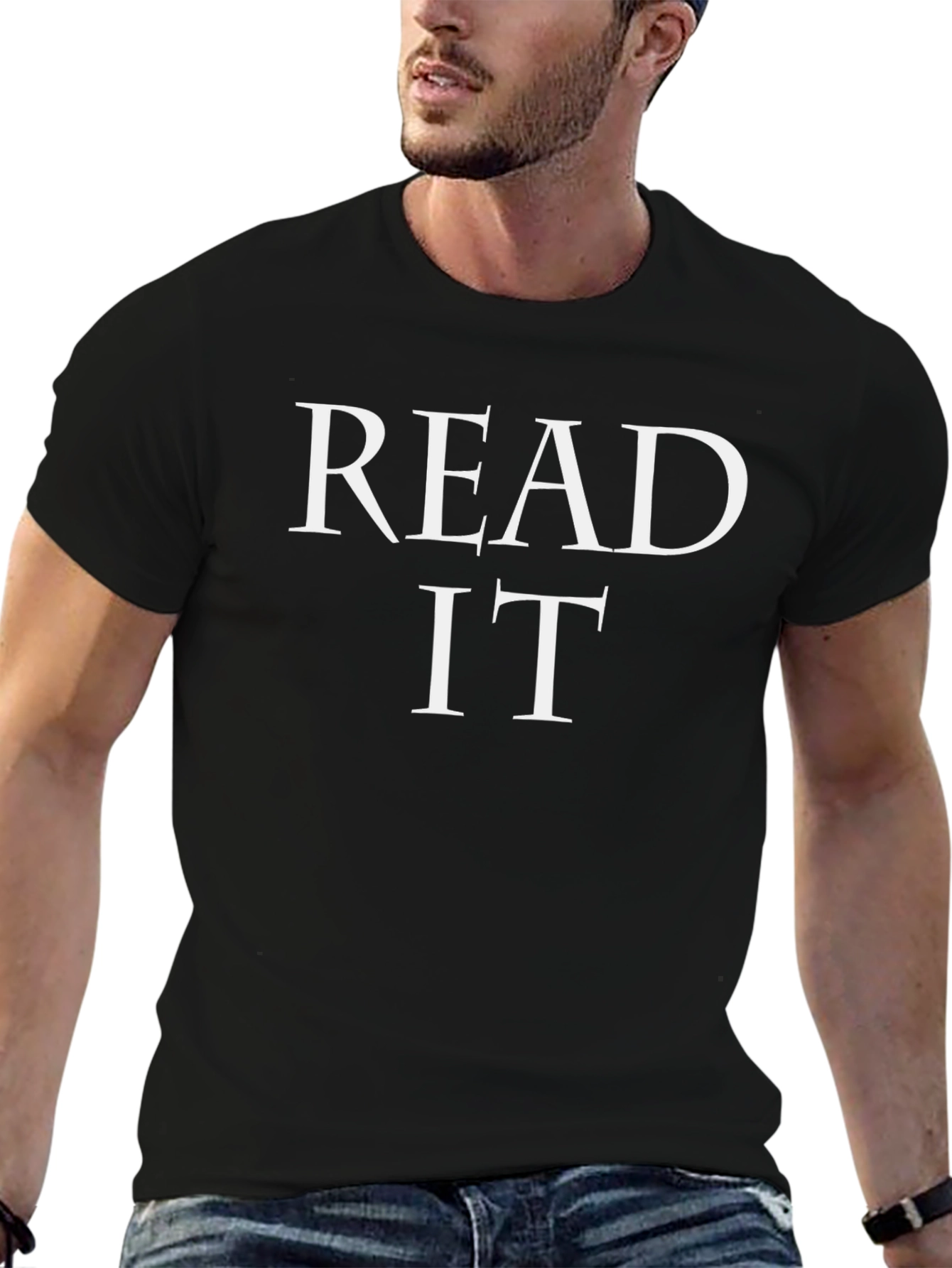 Read It T-Shirt - Stylish Novelty Tee