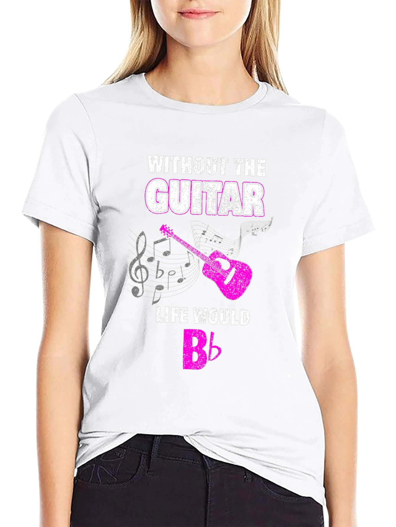 Guitar Lovers T-Shirt: Life Would B♭