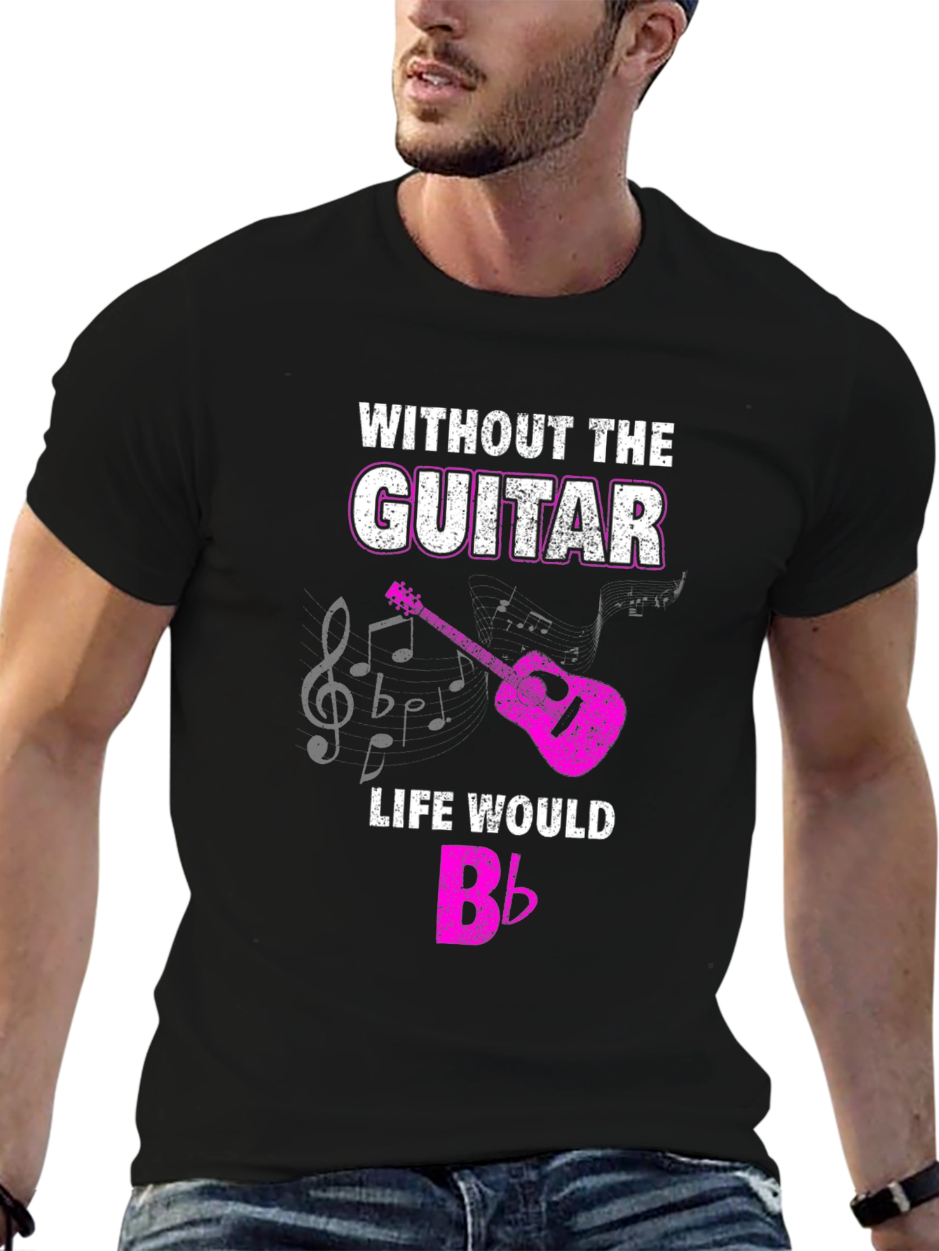 Guitar Lovers T-Shirt: Life Would B♭