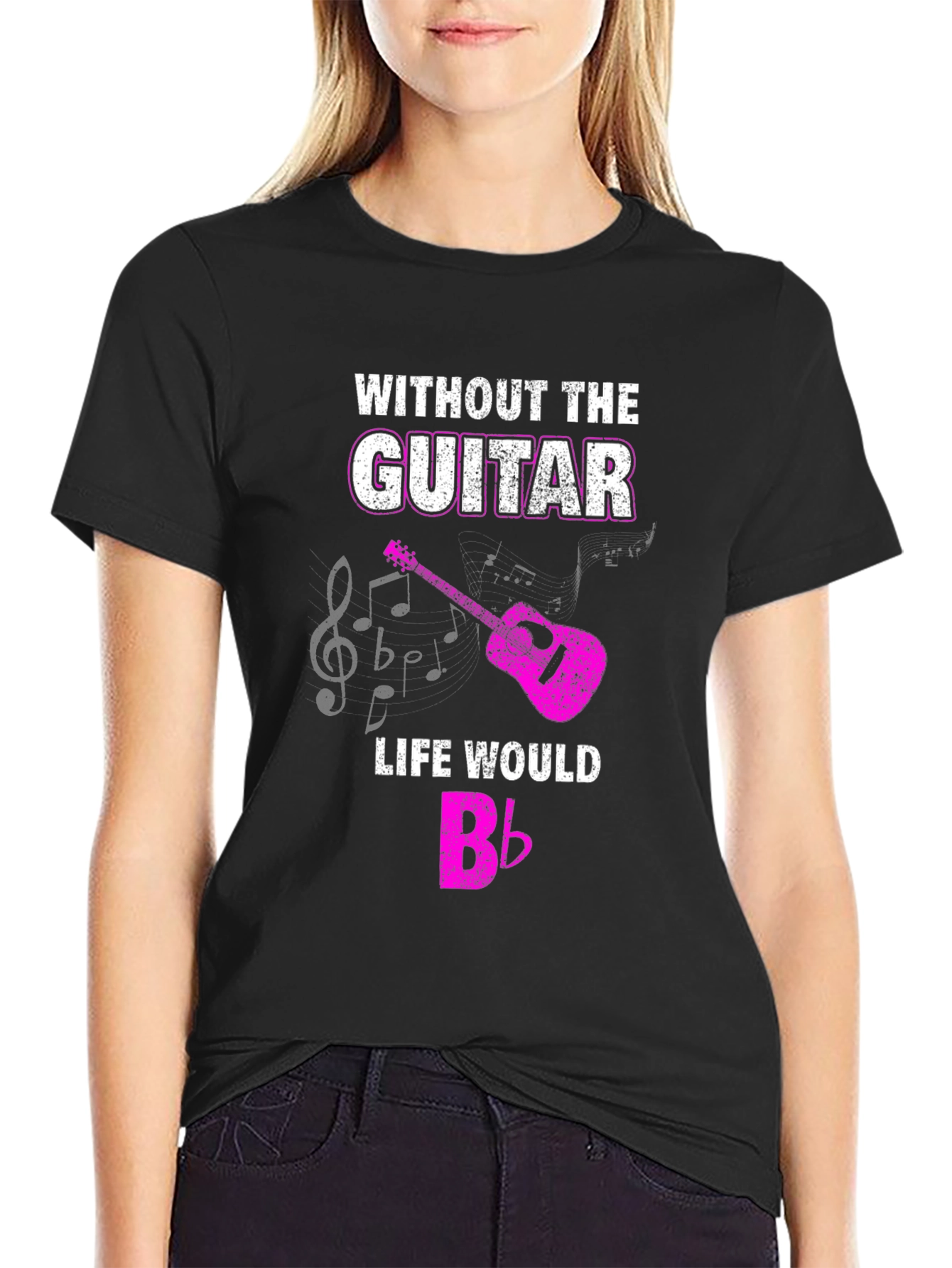 Guitar Lovers T-Shirt: Life Would B♭