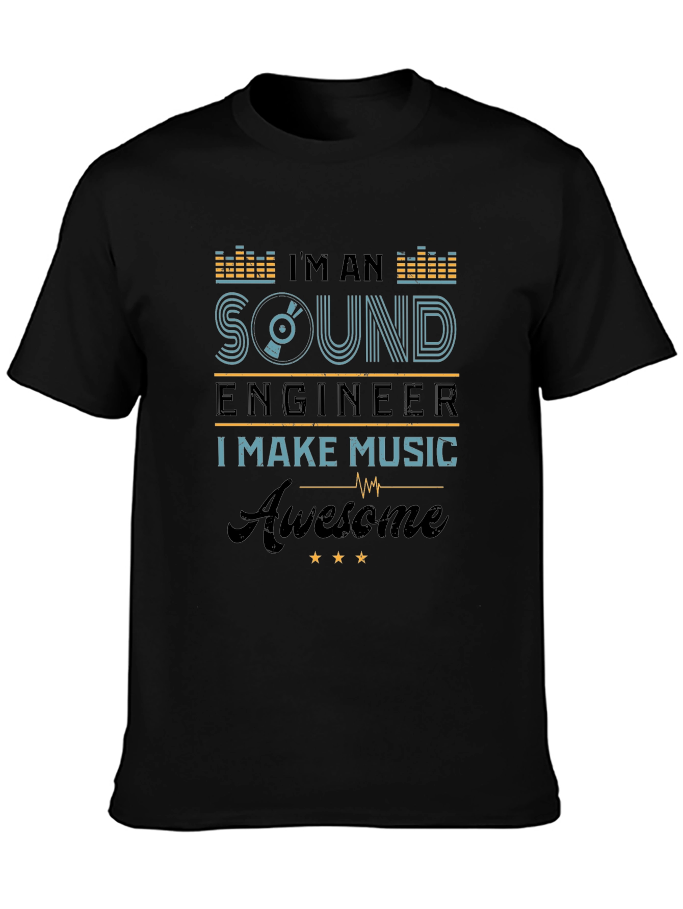Sound Engineer Music T-Shirt