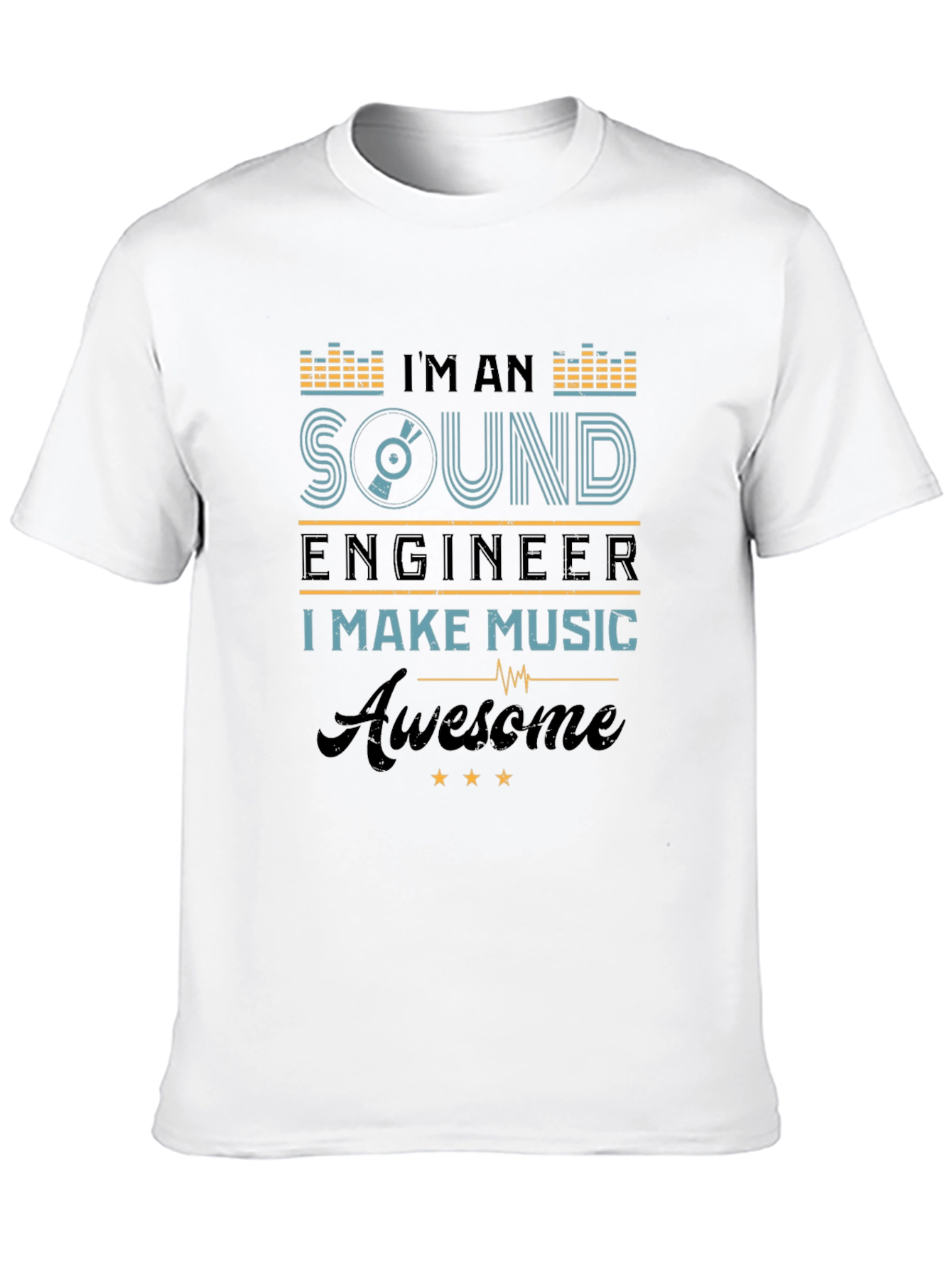Sound Engineer Music T-Shirt