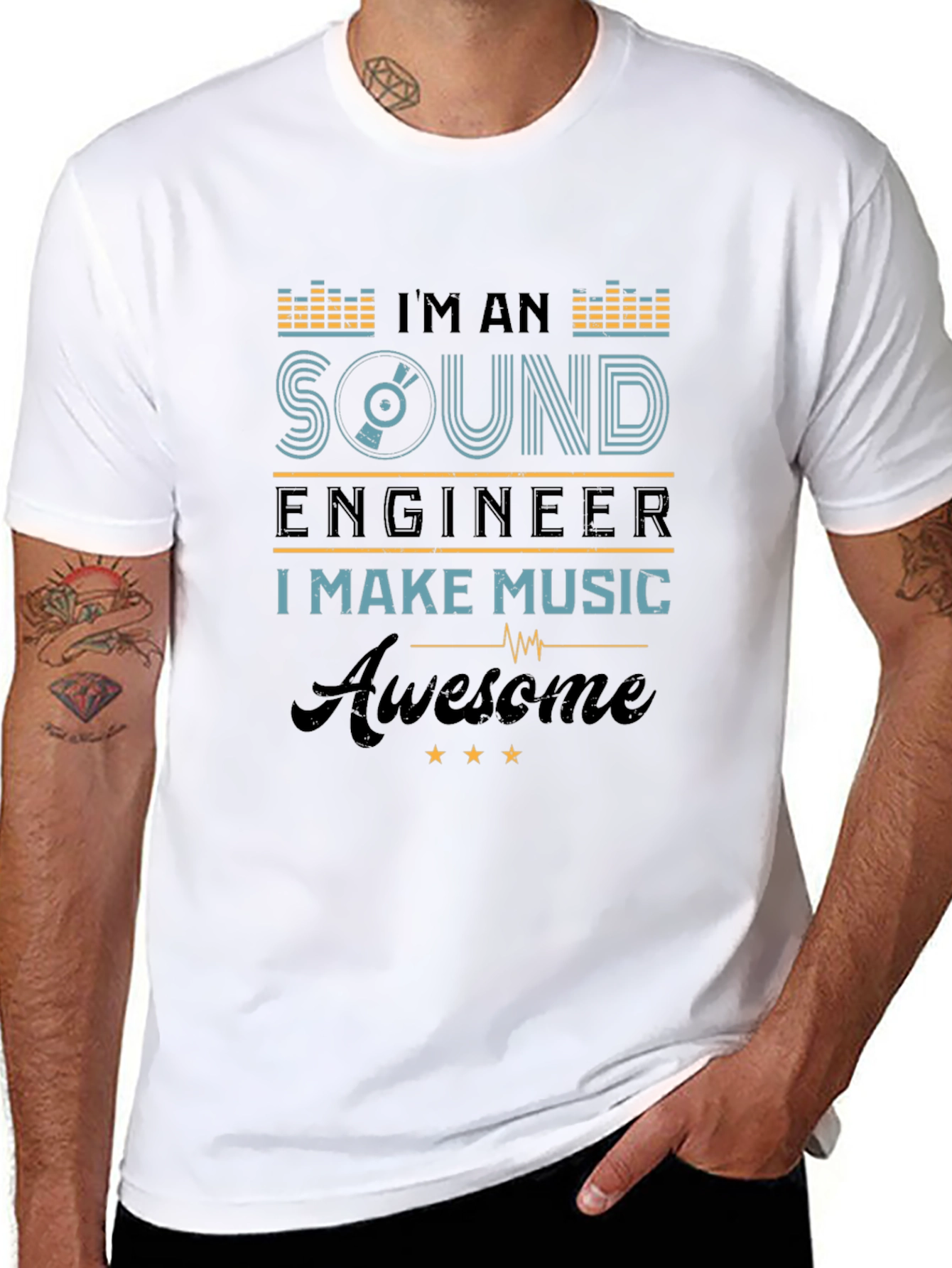 Sound Engineer Music T-Shirt