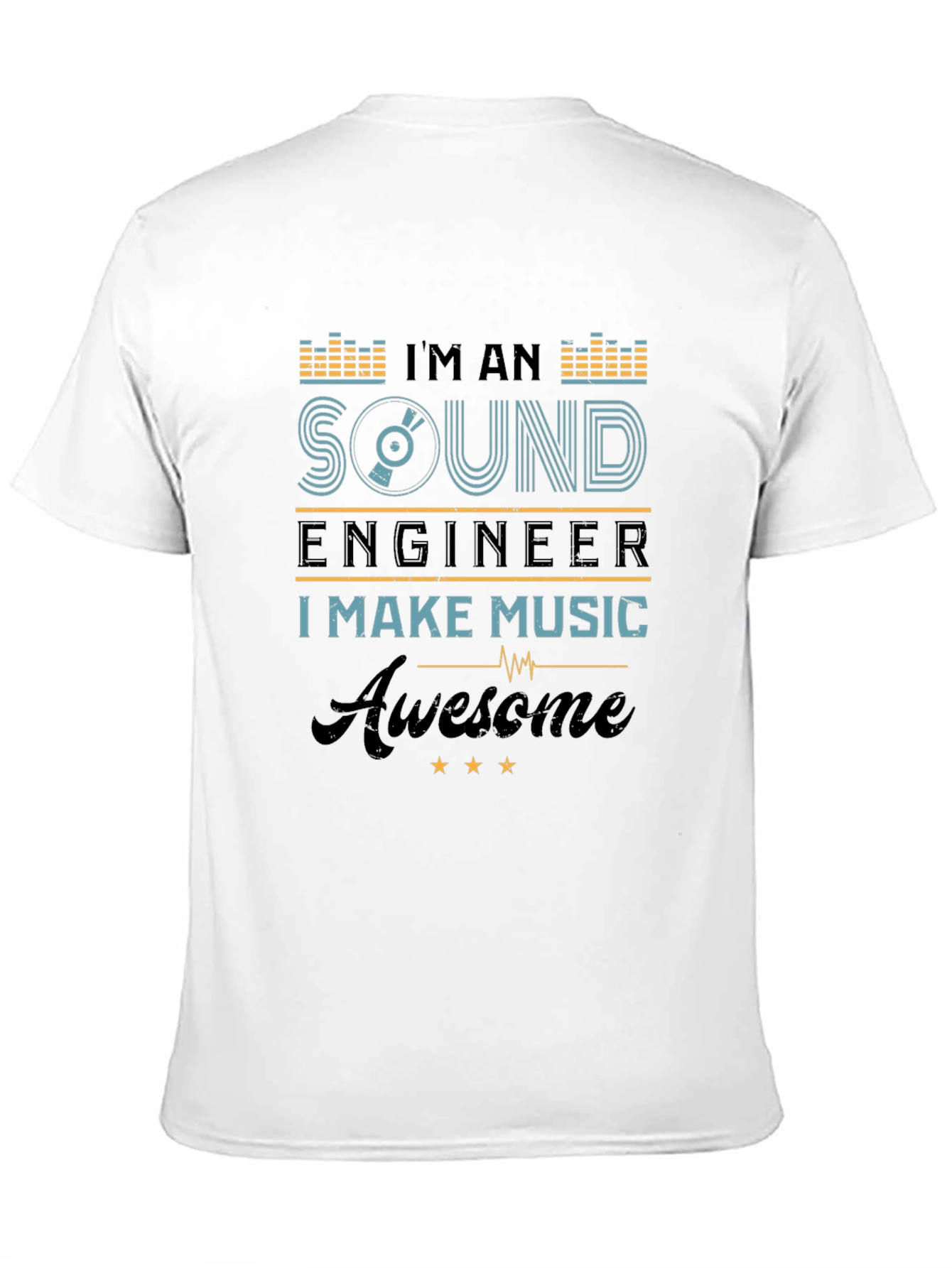Sound Engineer Music T-Shirt