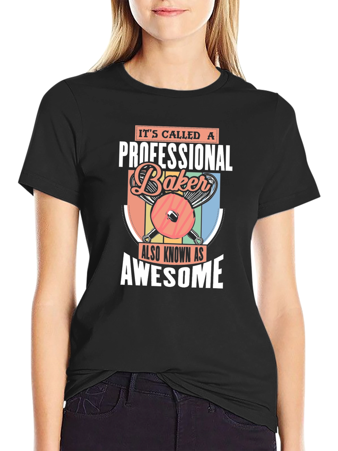 Professional Baker T-Shirt - Awesome Baker Gift