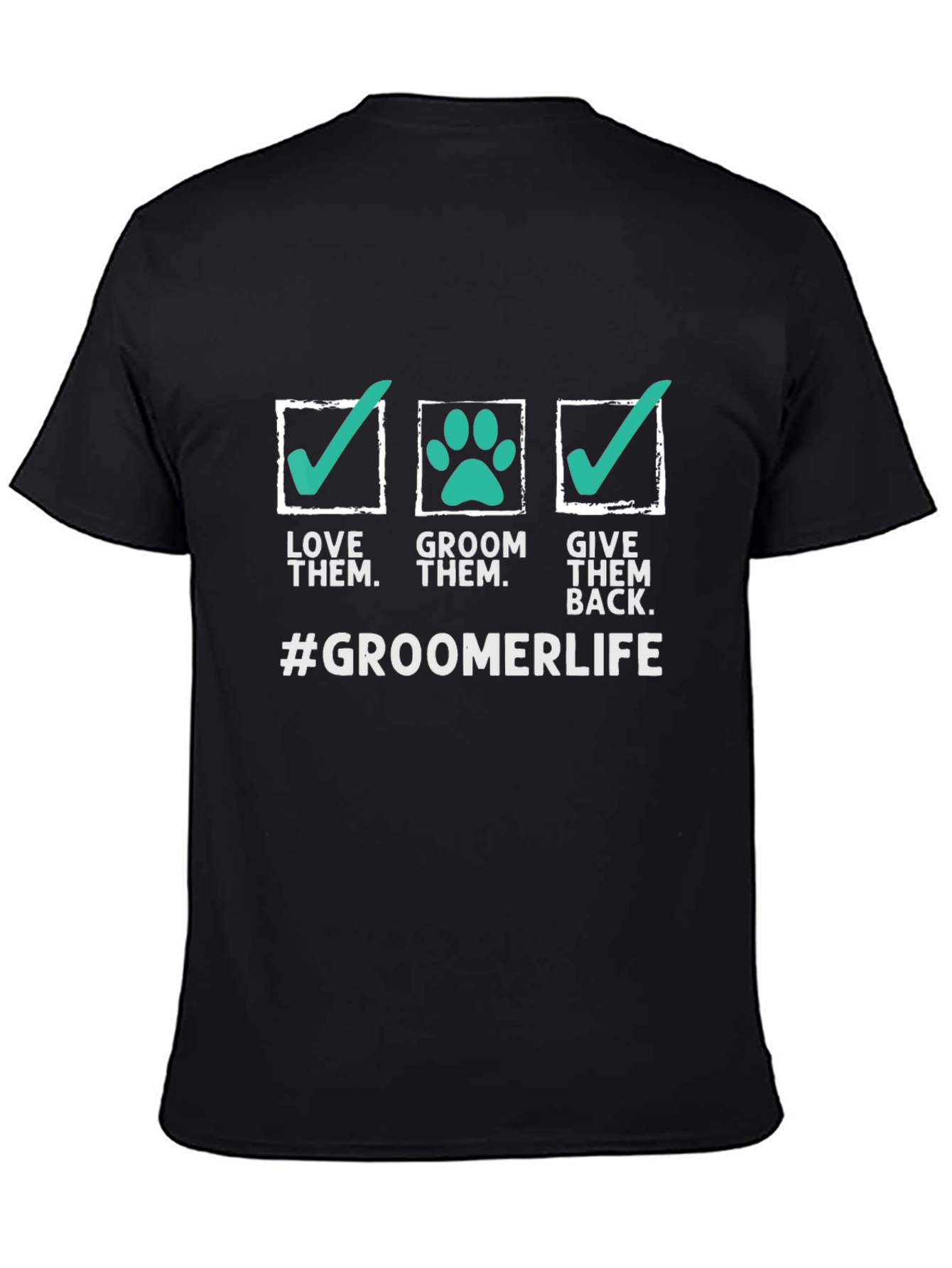Groomer Life Graphic Tee - Love Groom Give Back!