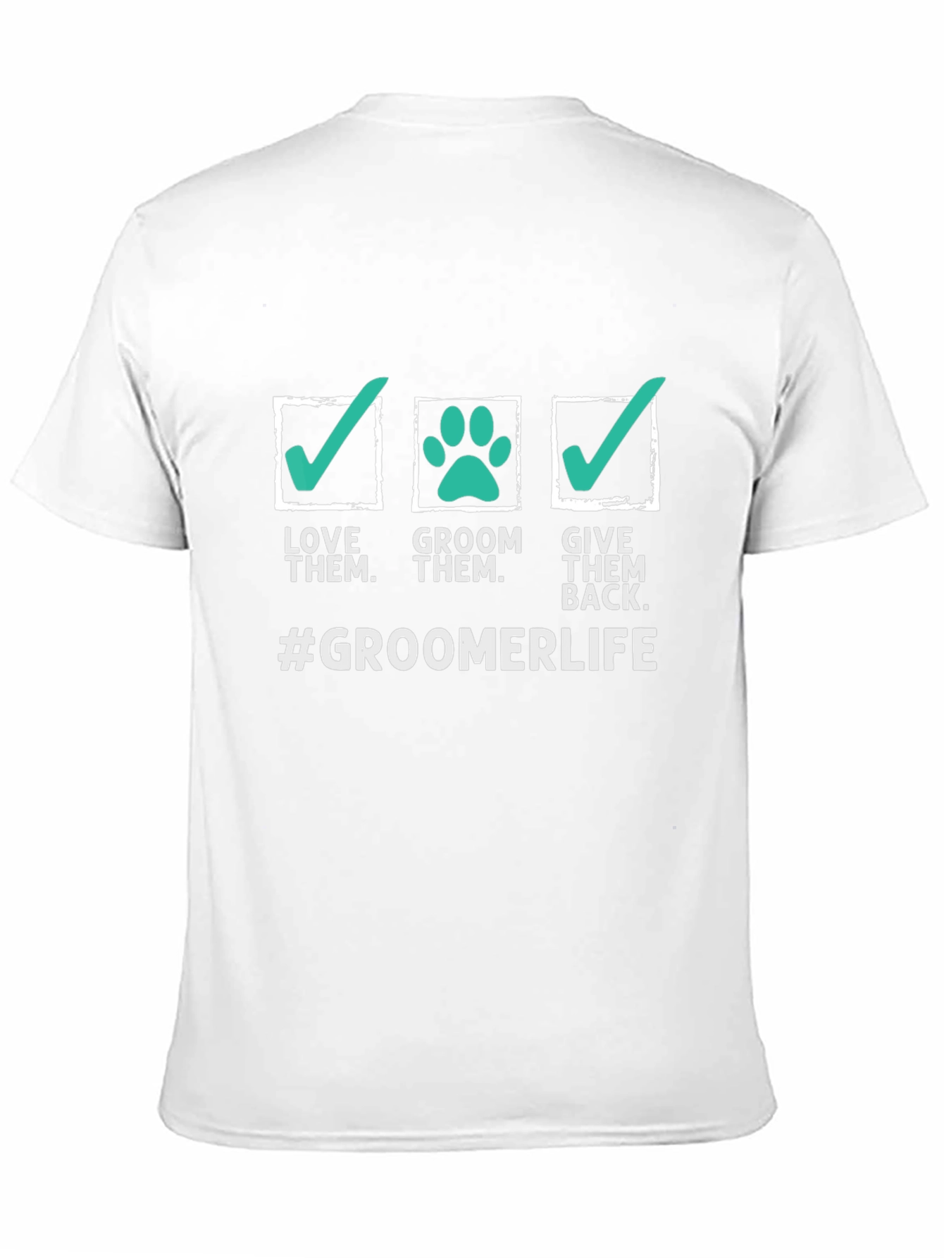 Groomer Life Graphic Tee - Love Groom Give Back!