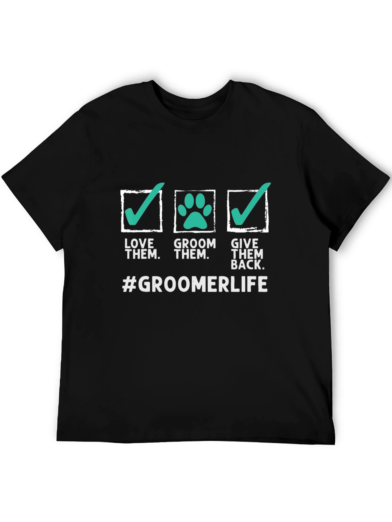 Groomer Life Graphic Tee - Love Groom Give Back!