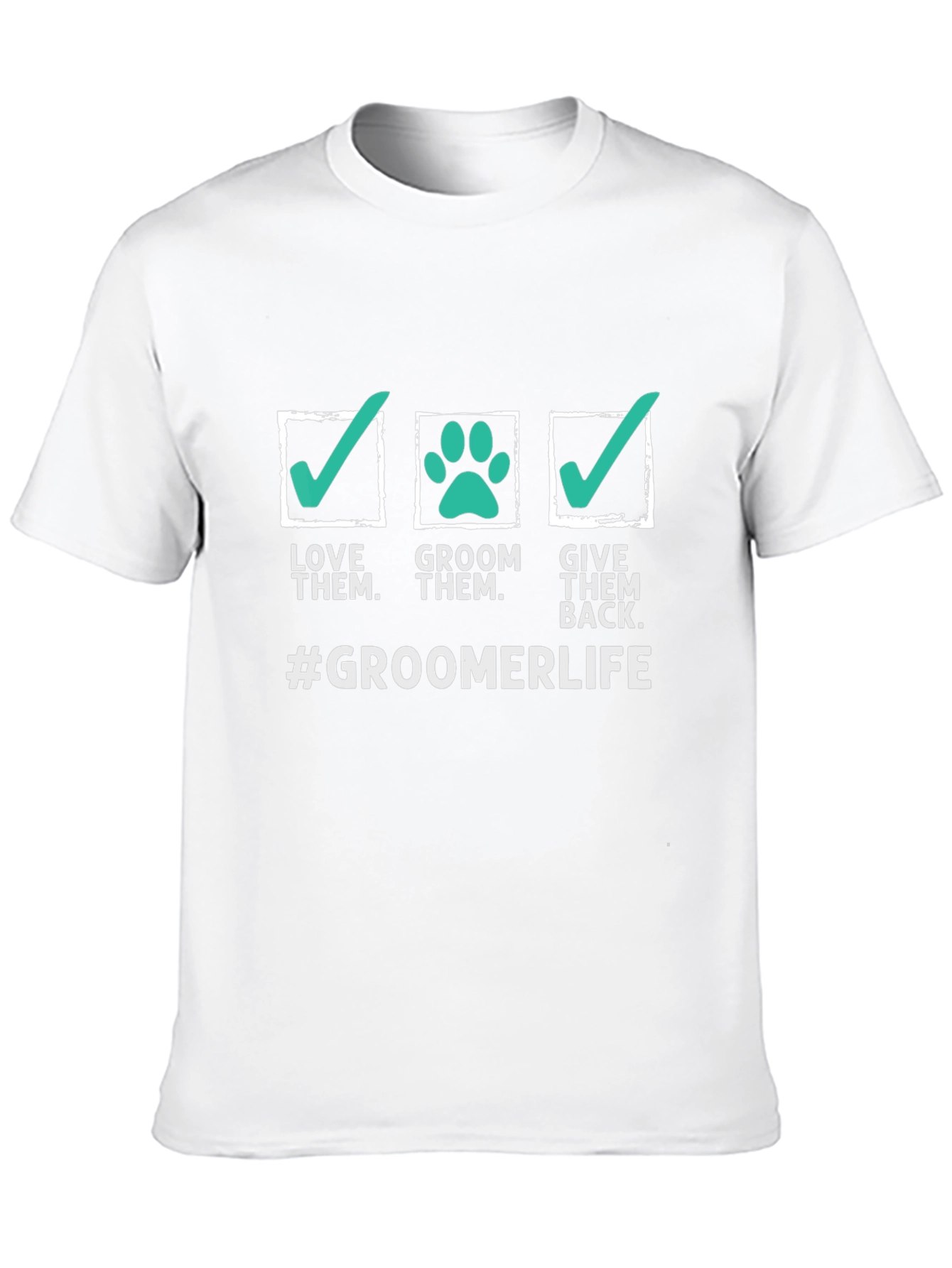 Groomer Life Graphic Tee - Love Groom Give Back!