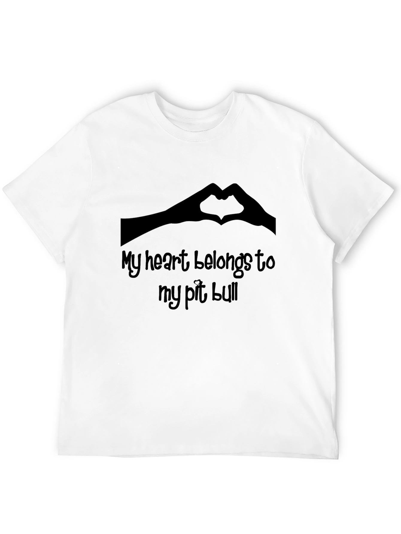 My Heart Belongs To My Pit Bull T-Shirt