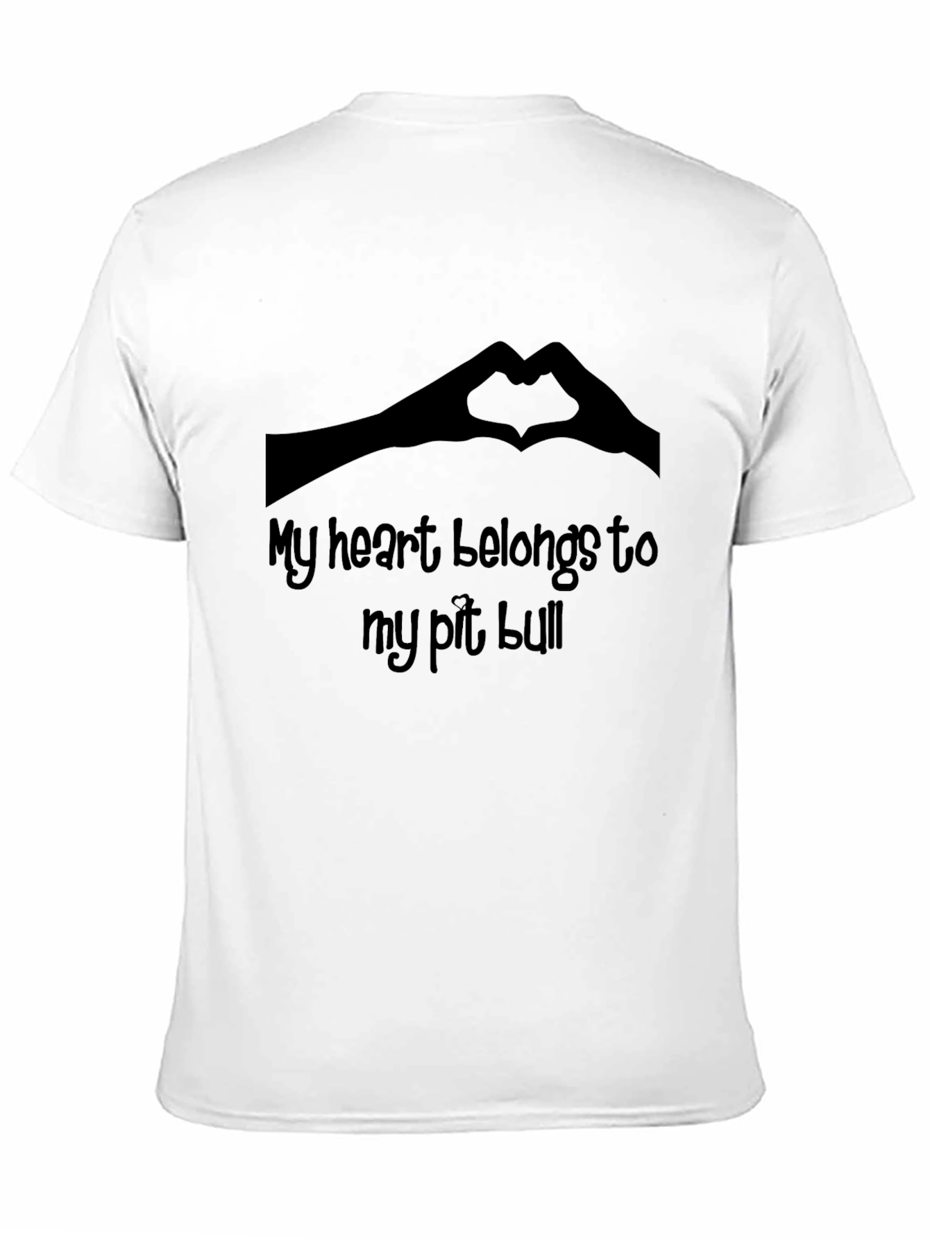 My Heart Belongs To My Pit Bull T-Shirt