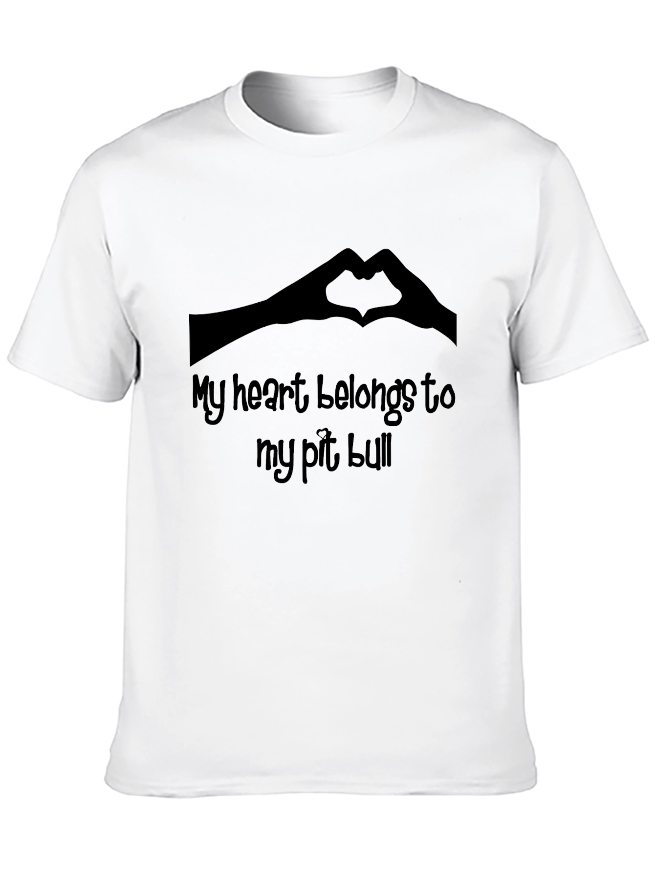 My Heart Belongs To My Pit Bull T-Shirt