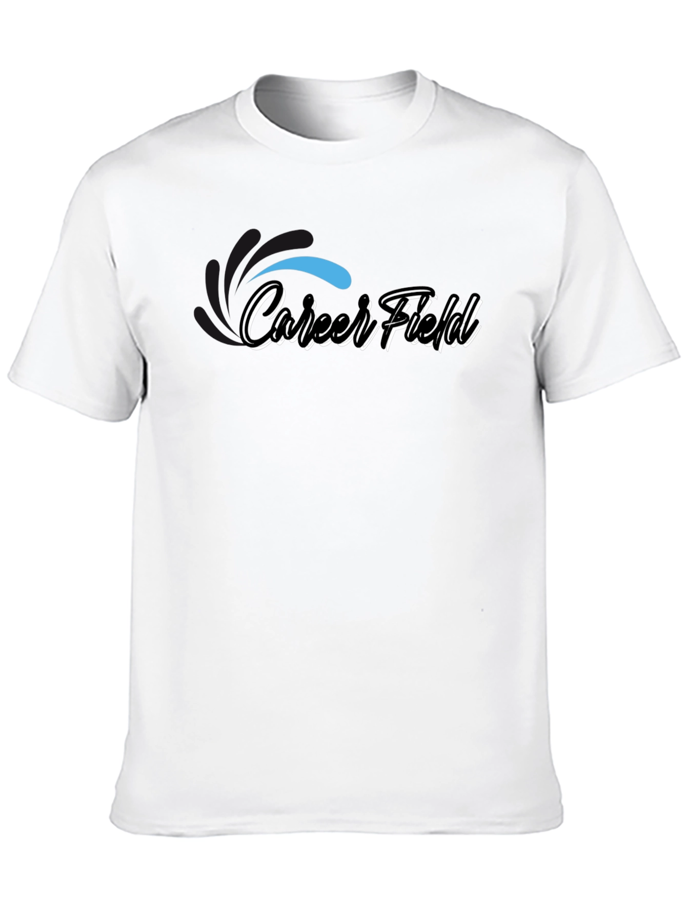 Career Field Black Tee - Stylish & Comfy