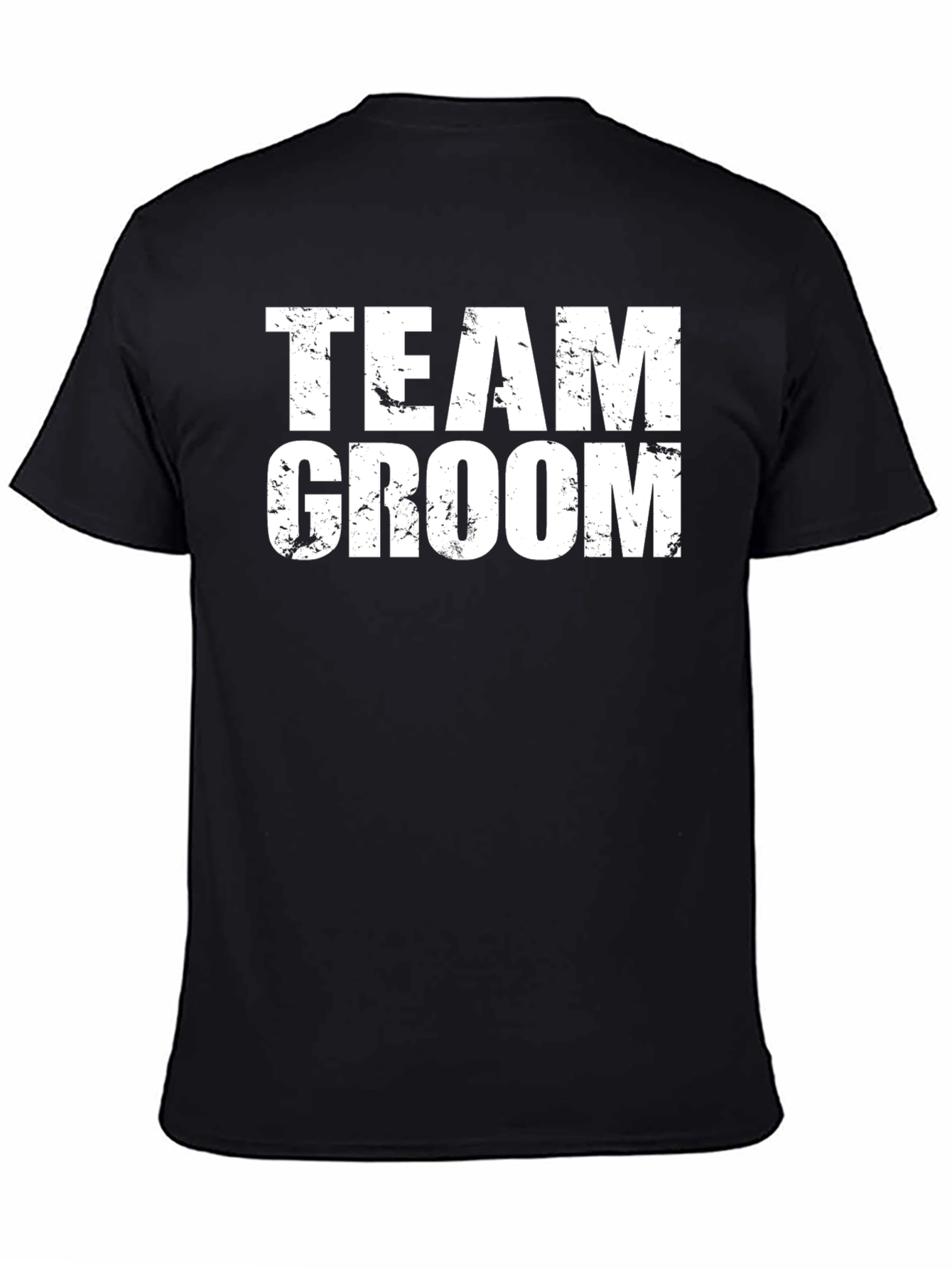 Team Groom Crew Neck T-Shirt