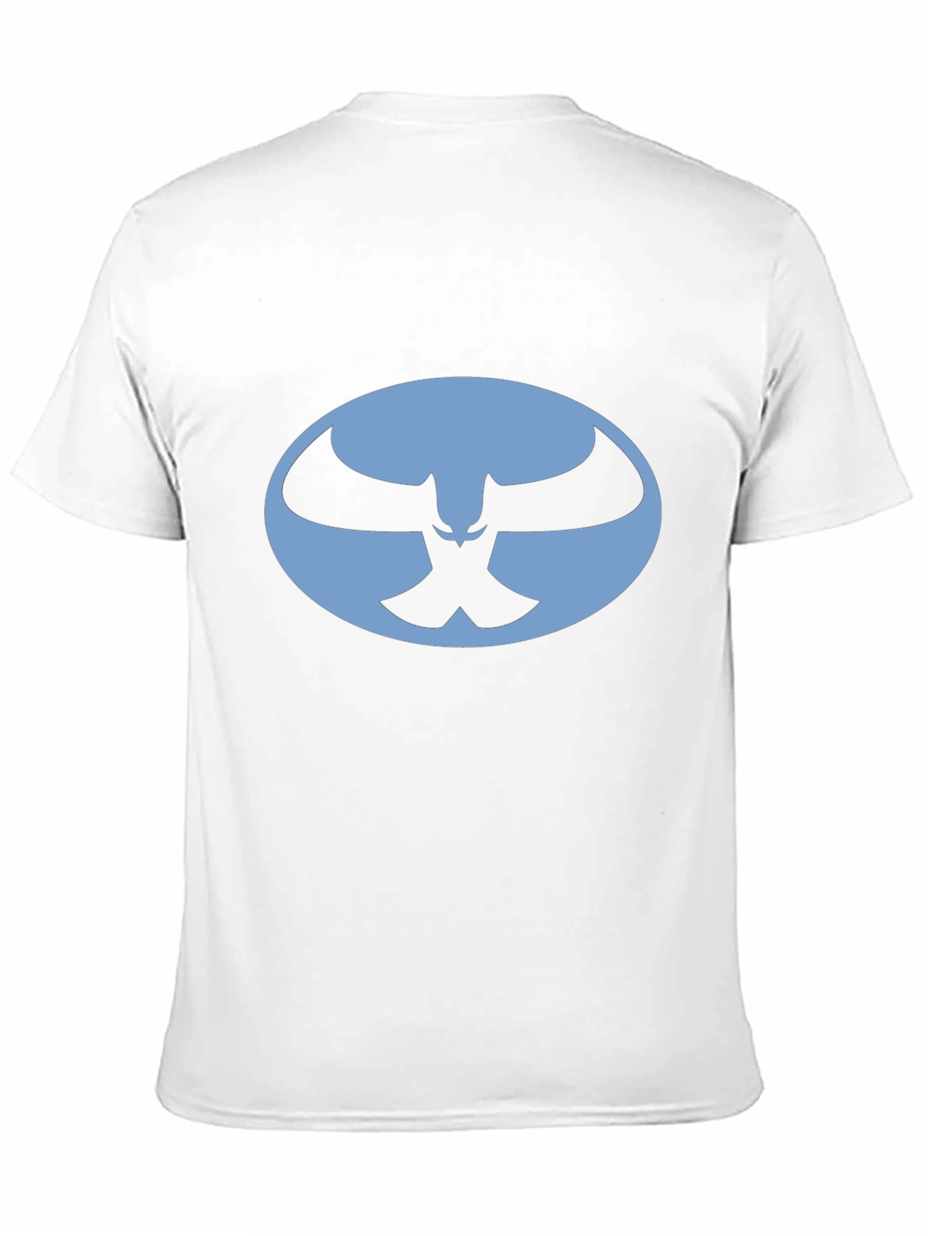 Black T-Shirt with Blue Owl Logo
