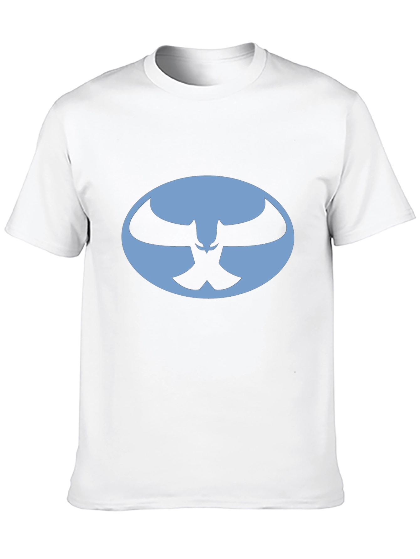 Black T-Shirt with Blue Owl Logo