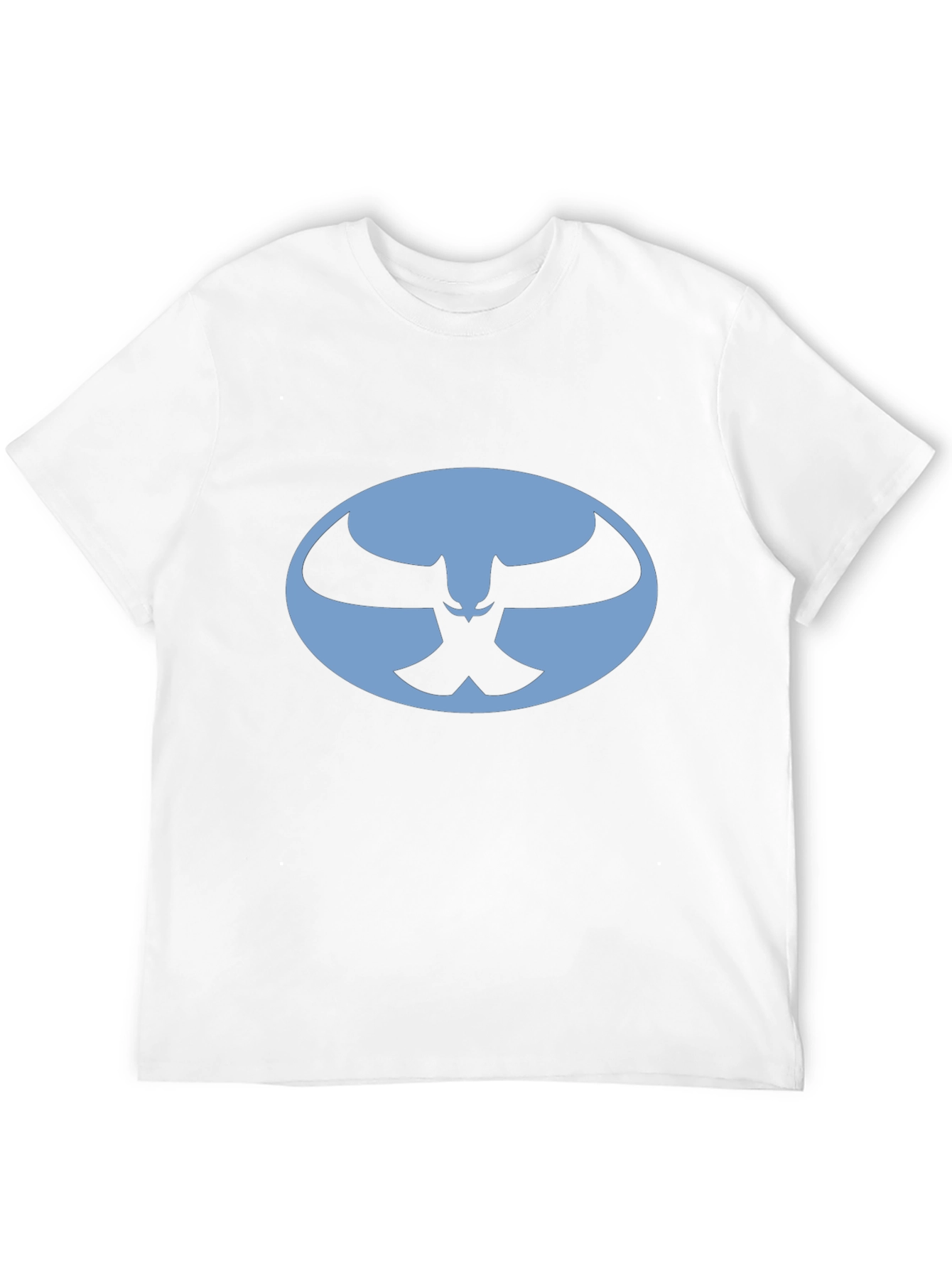 Black T-Shirt with Blue Owl Logo