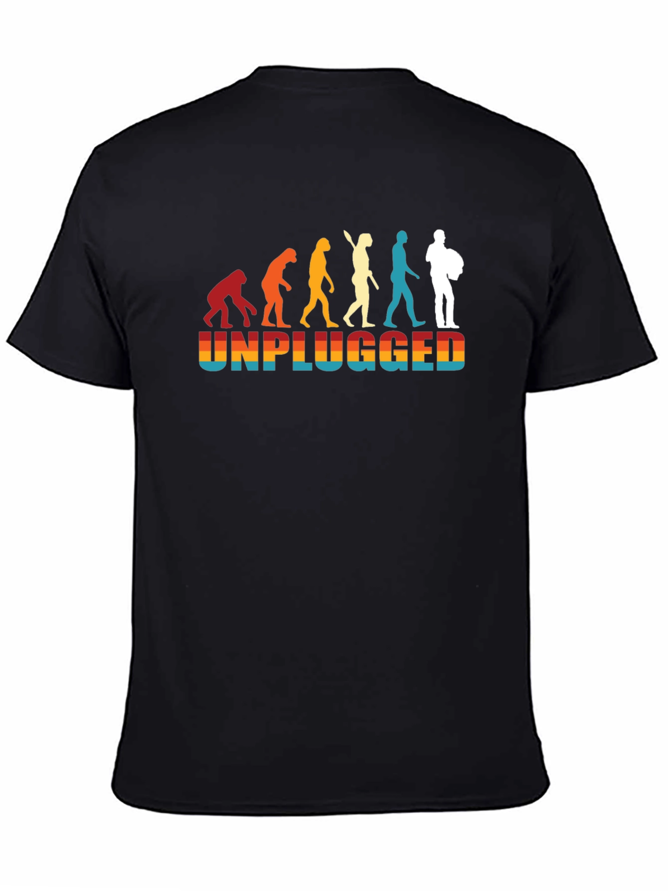 Unplugged Evolution T-Shirt - Retro Style