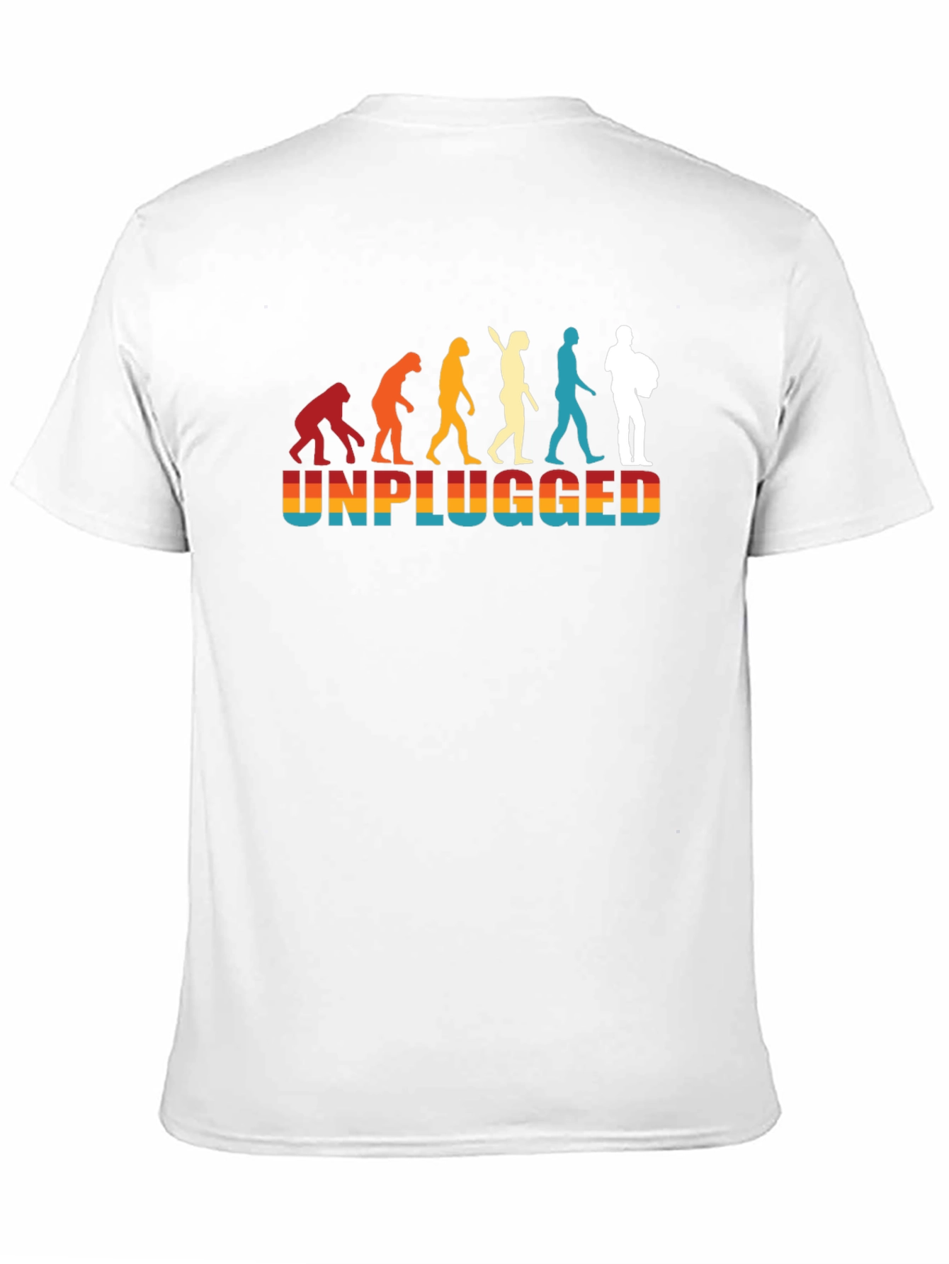 Unplugged Evolution T-Shirt - Retro Style