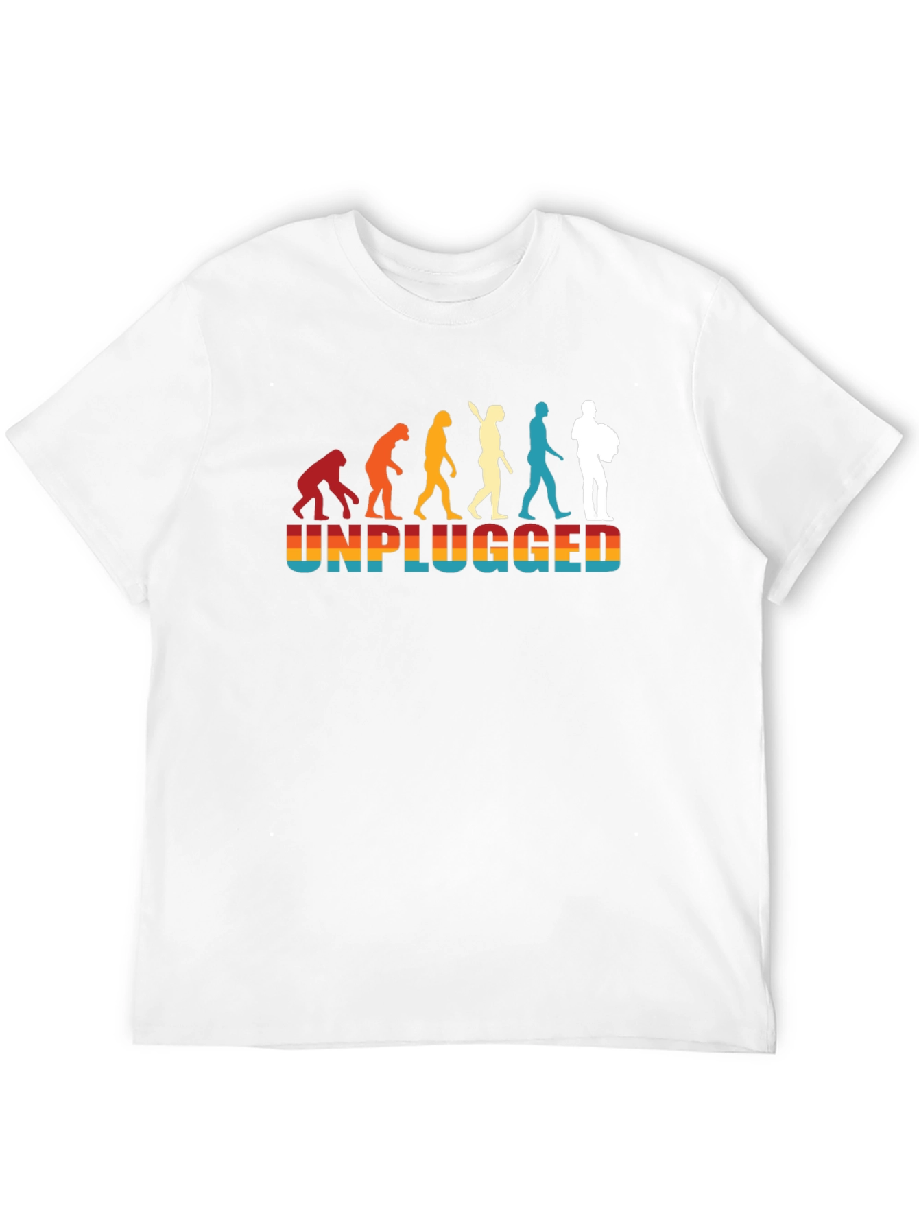 Unplugged Evolution T-Shirt - Retro Style