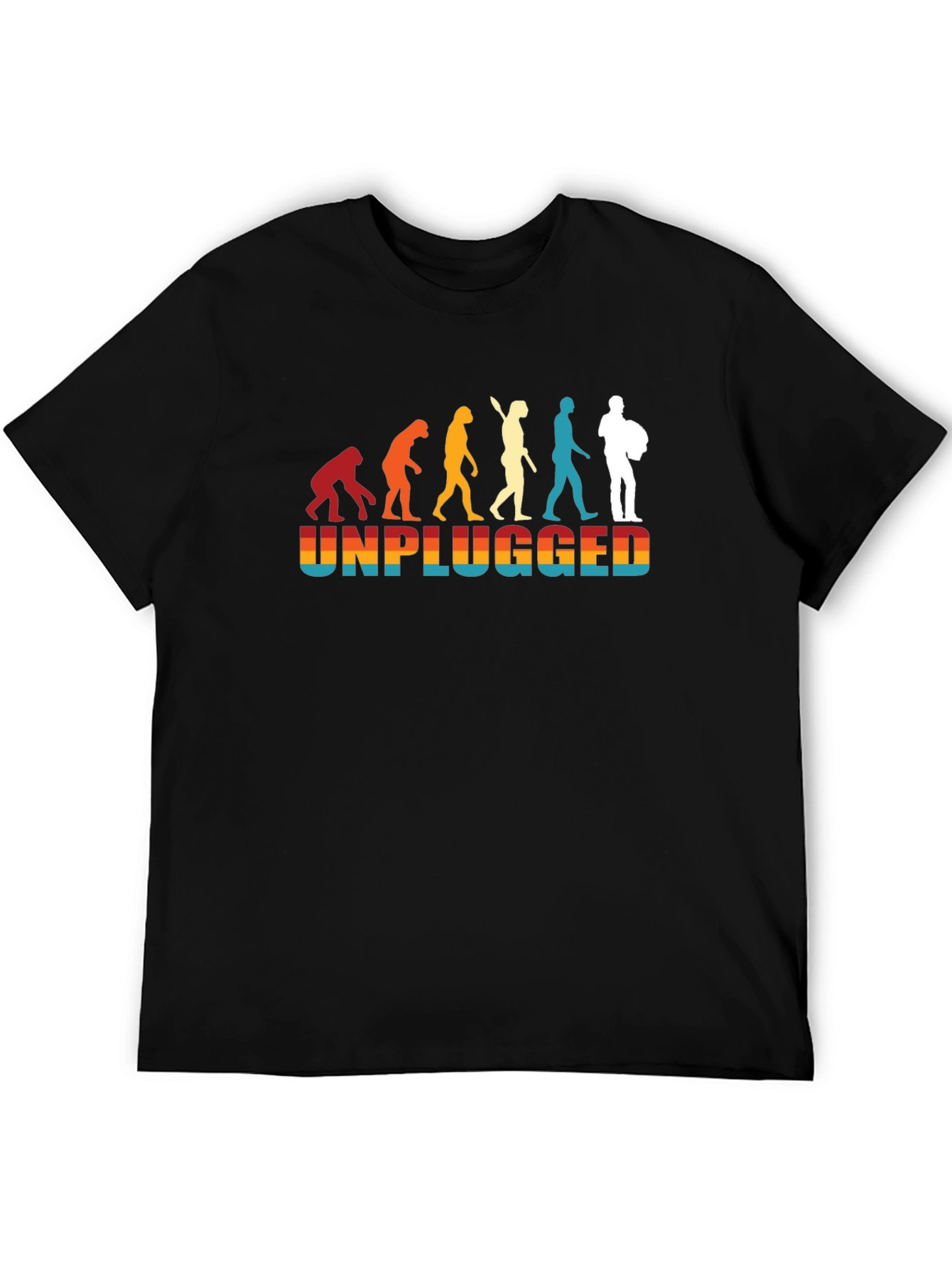 Unplugged Evolution T-Shirt - Retro Style