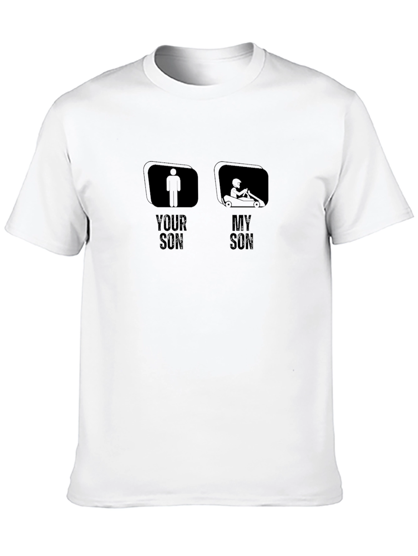 Funny Your Son vs My Son Graphic T-Shirt
