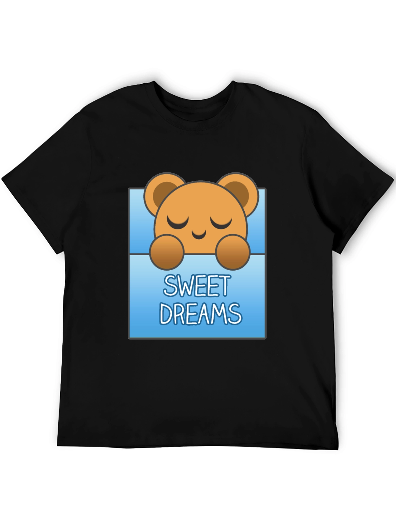 Sweet Dreams Bear Graphic Tee - Soft Cotton