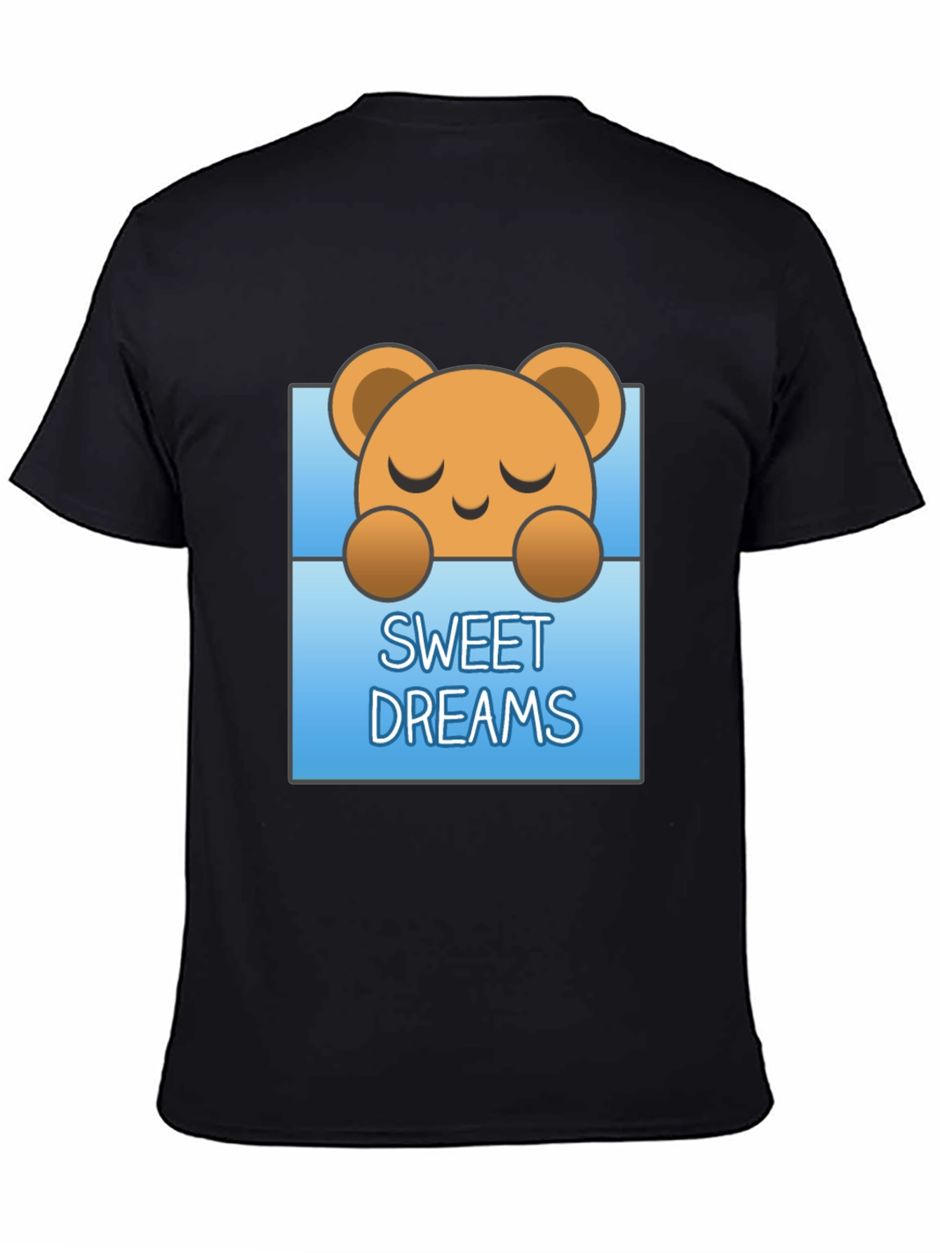 Sweet Dreams Bear Graphic Tee - Soft Cotton