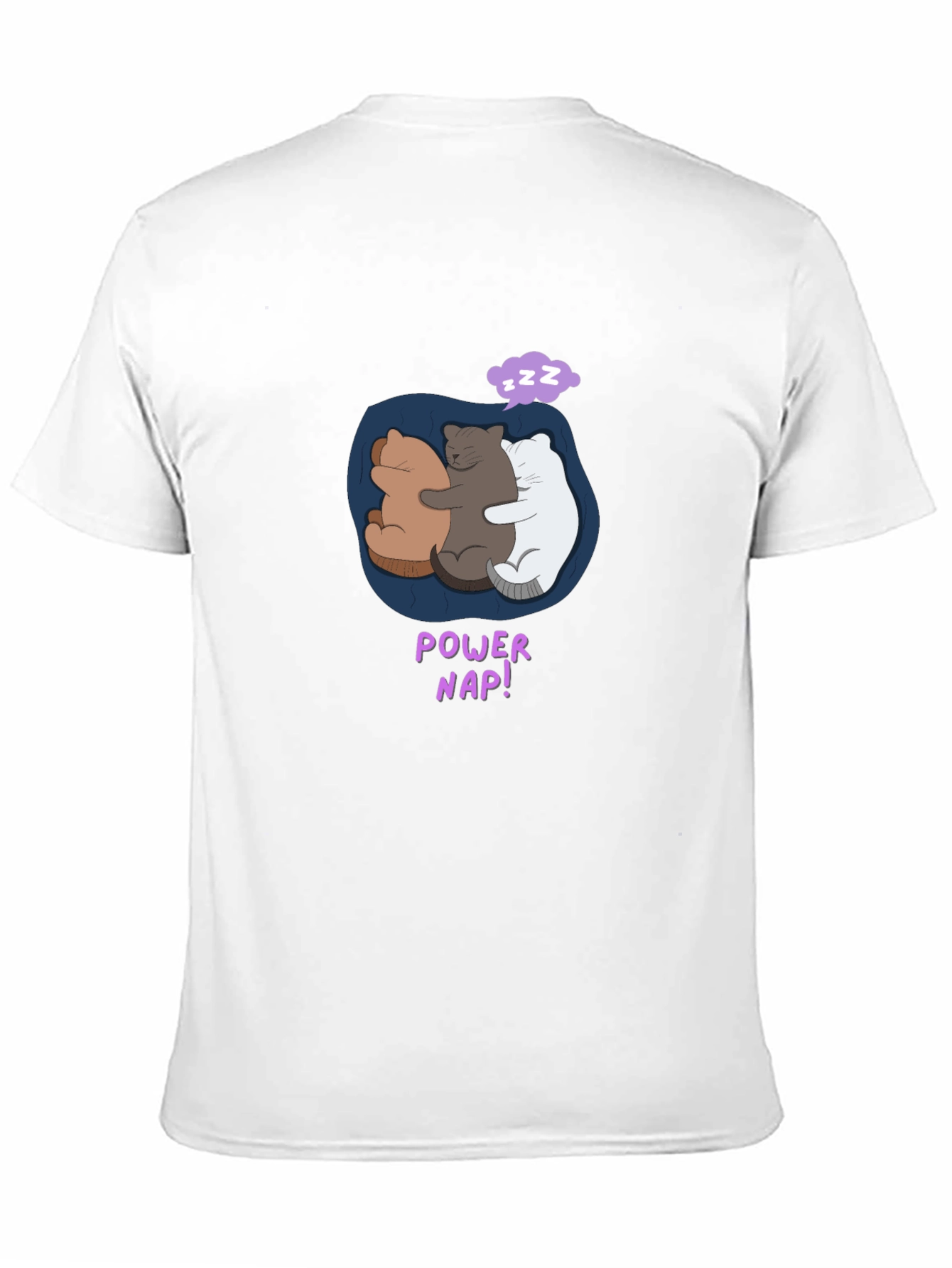 Power Nap Cute Bears T-Shirt - Comfy Cotton Tee