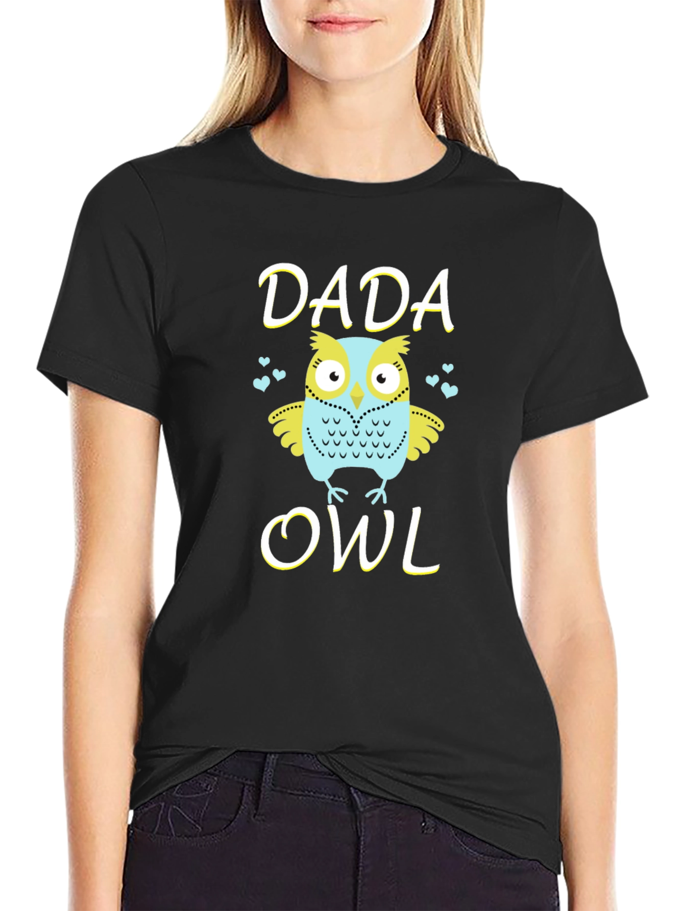 Dada Owl T-Shirt - Cute Owl Graphic Tee