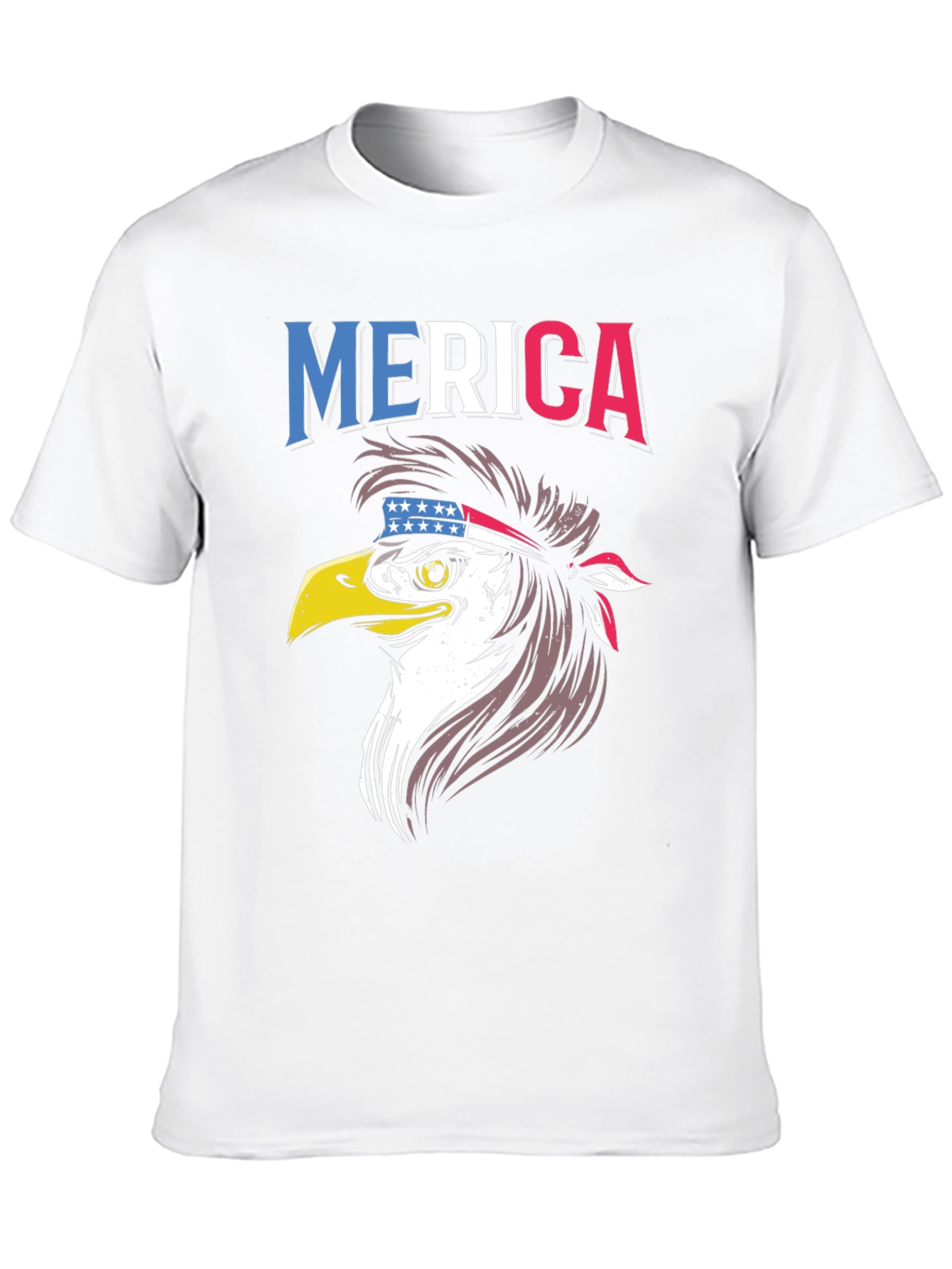 Patriotic Eagle T-Shirt - Merica Design