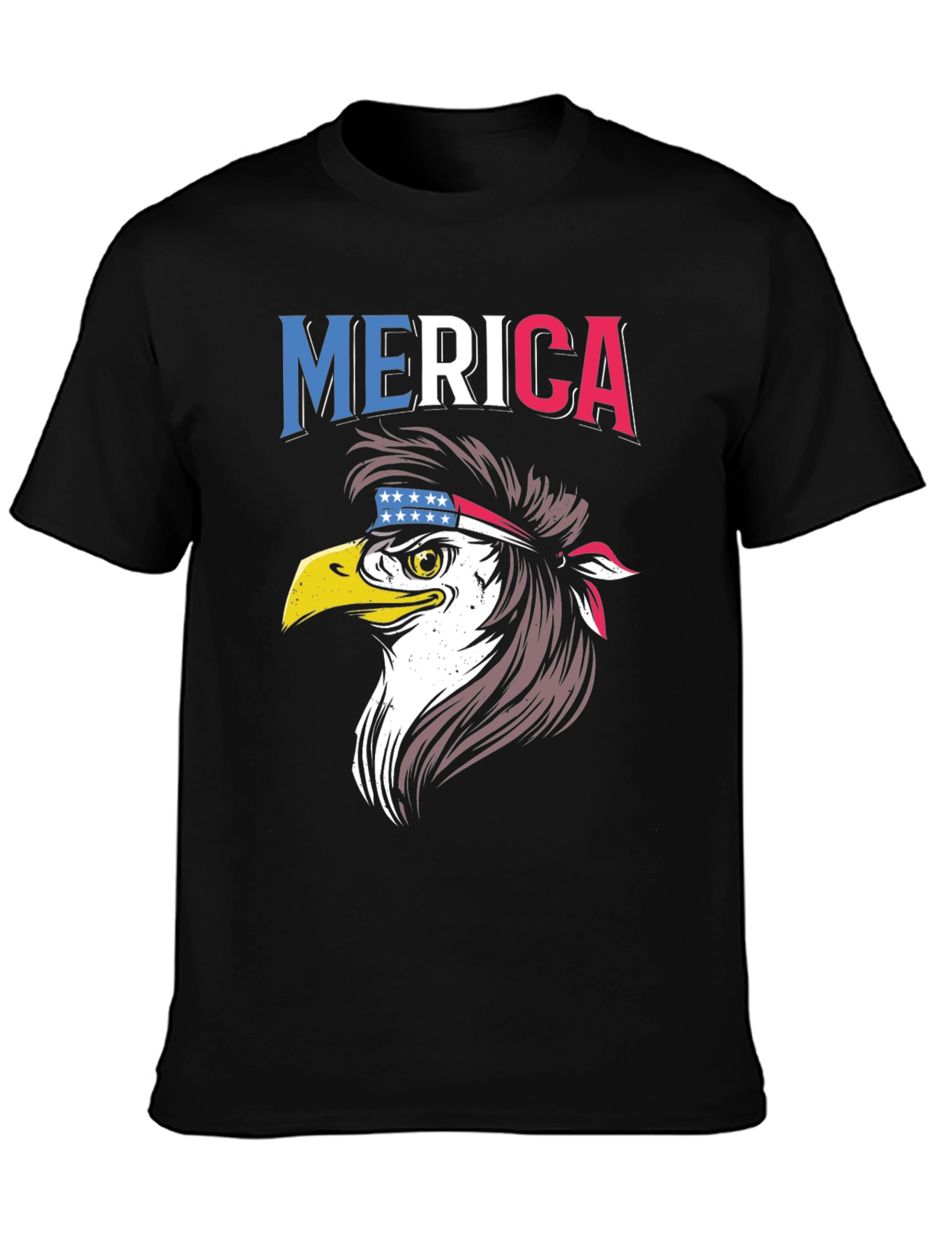 Patriotic Eagle T-Shirt - Merica Design