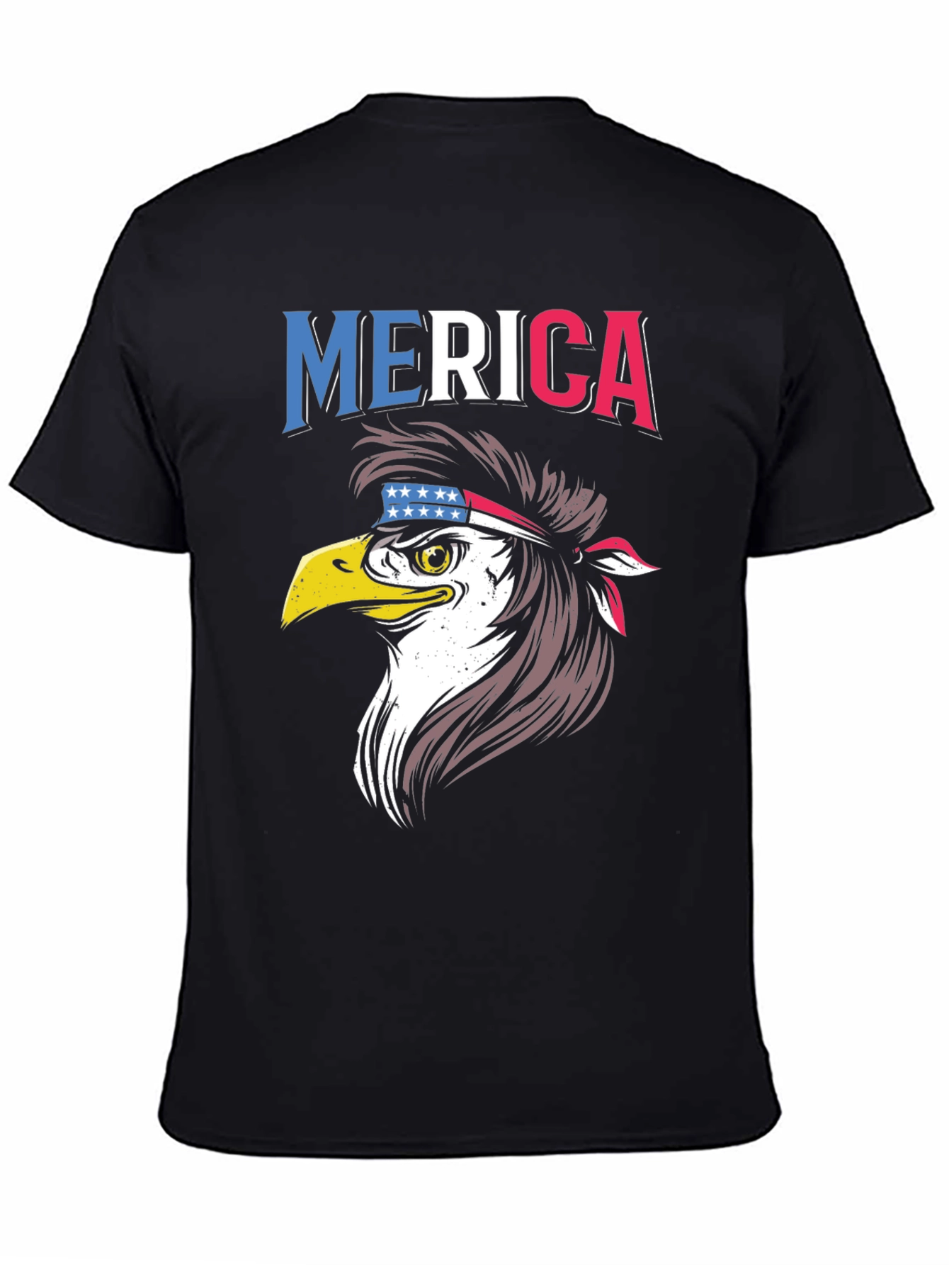 Patriotic Eagle T-Shirt - Merica Design