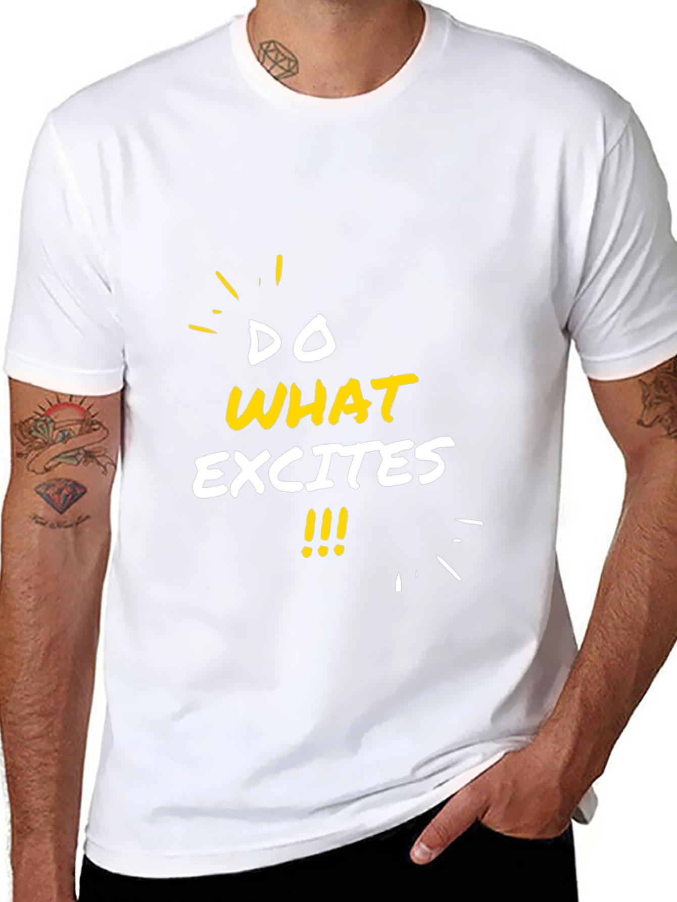 Do What Excites Graphic Tee