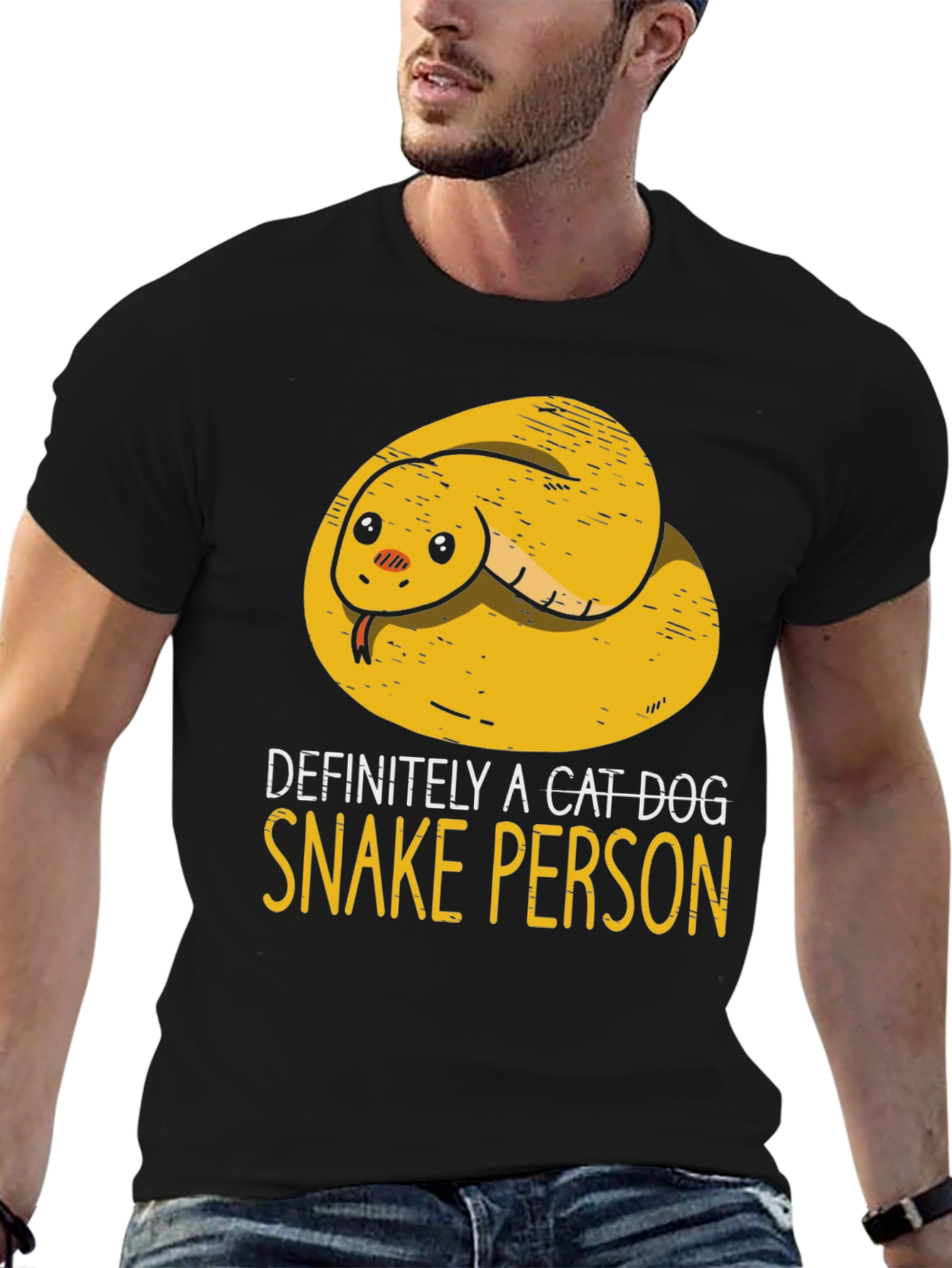 Funny Snake Person T-Shirt