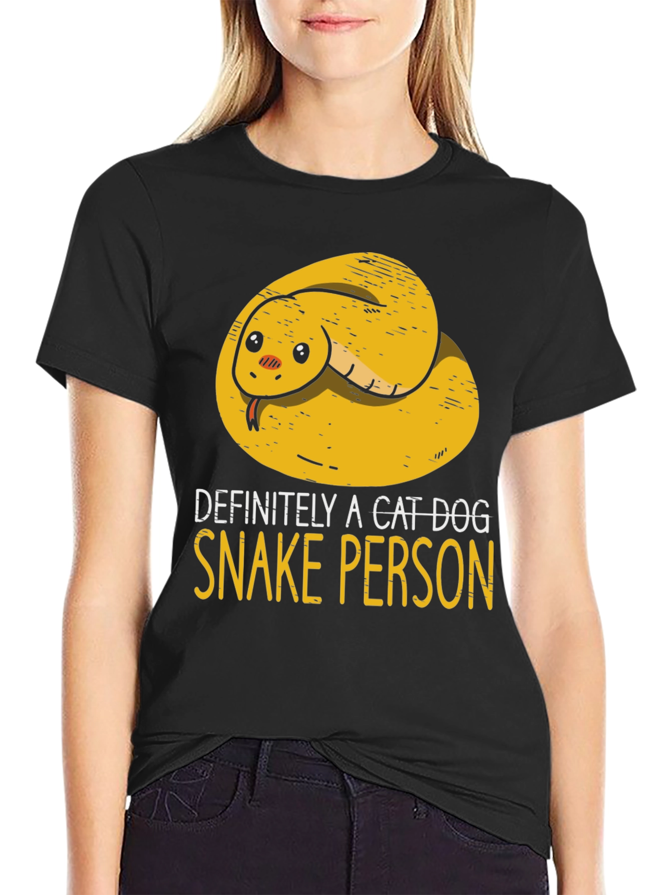 Funny Snake Person T-Shirt