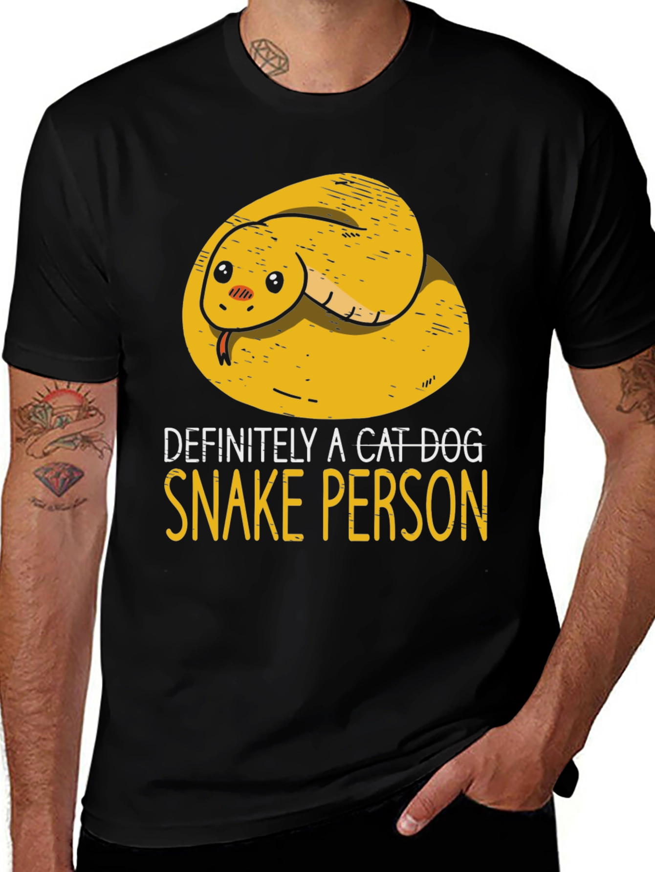 Funny Snake Person T-Shirt