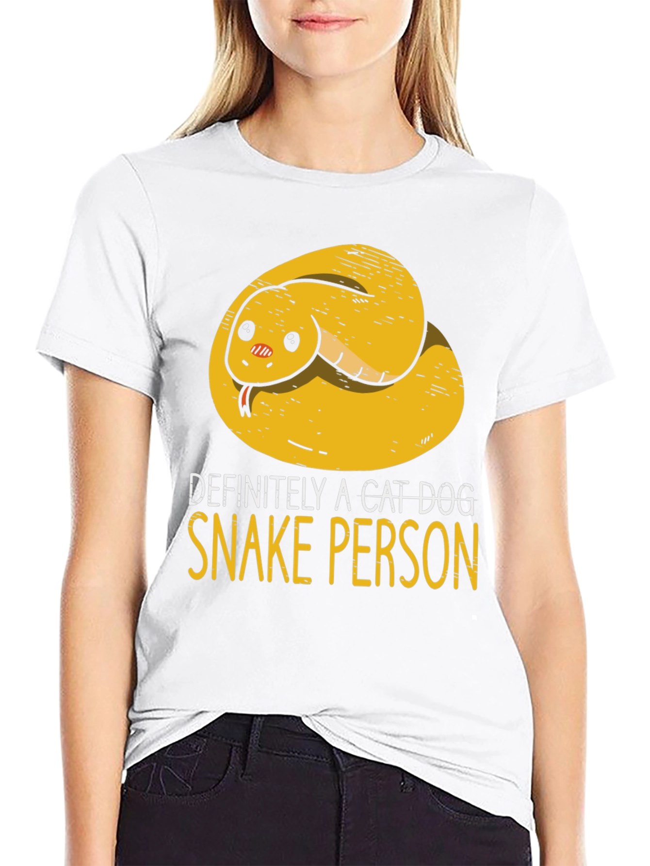 Funny Snake Person T-Shirt